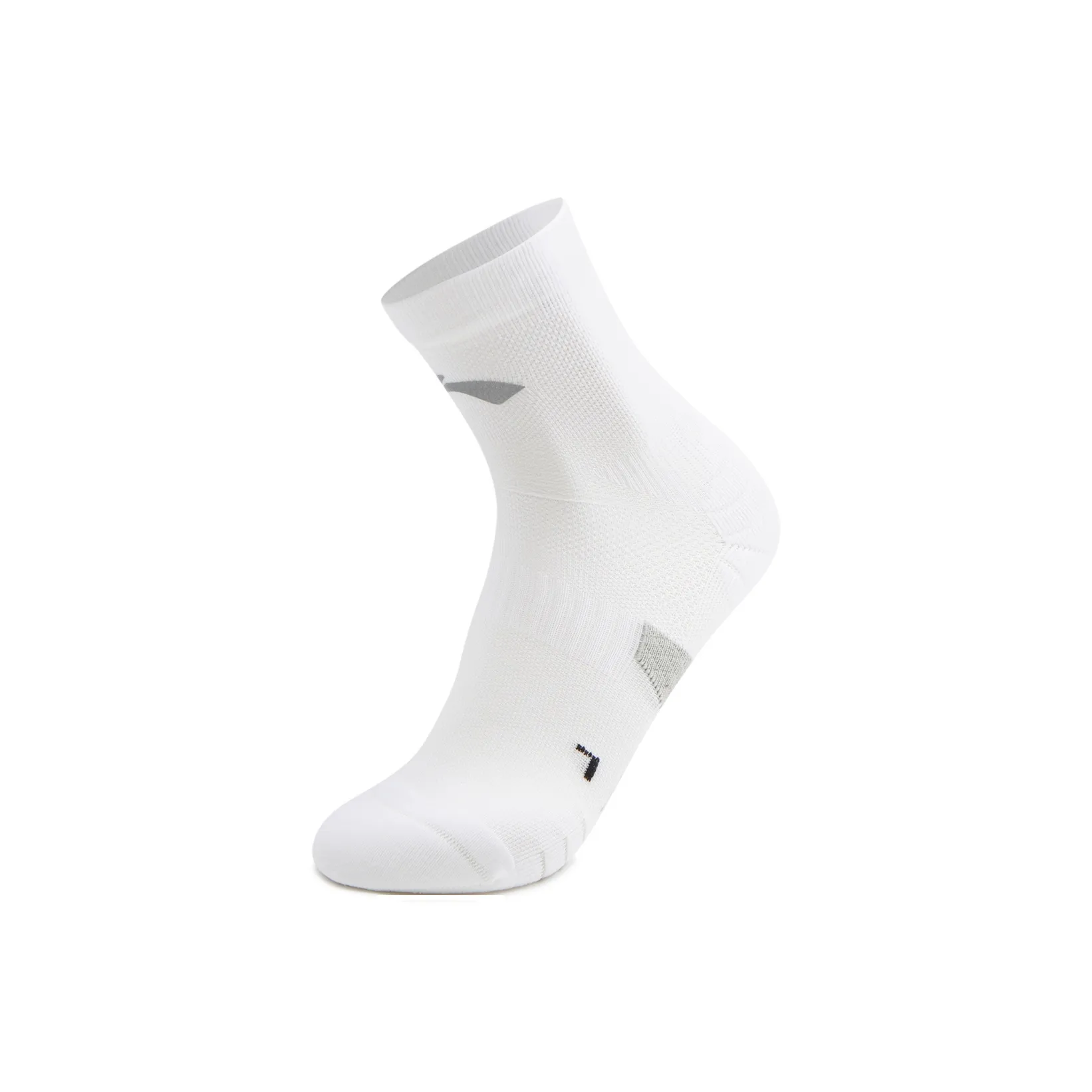 LiNing Running Collection Running Socks Unisex 1 Pack White