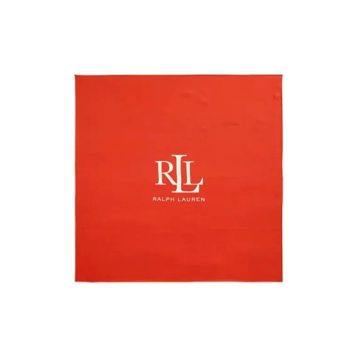 Polo Ralph Lauren Silk Scarves Unisex Orange