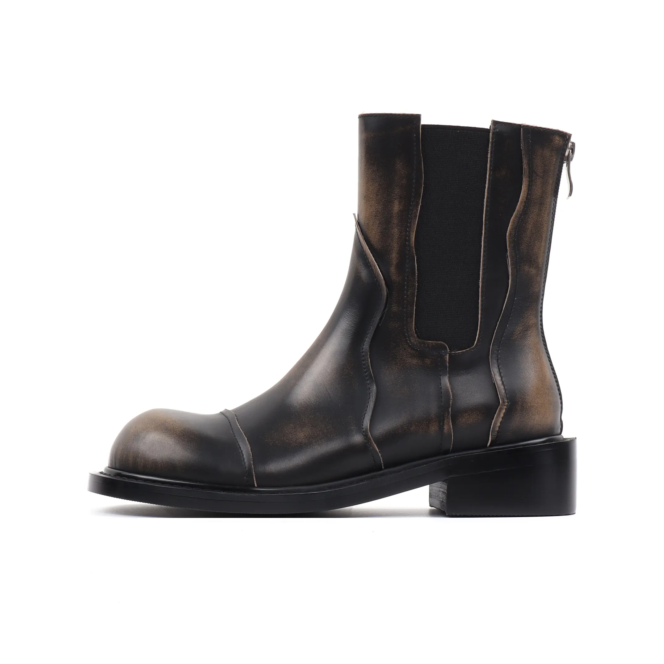 Asthershop Короткий Челси 4CM Унисекс Черный