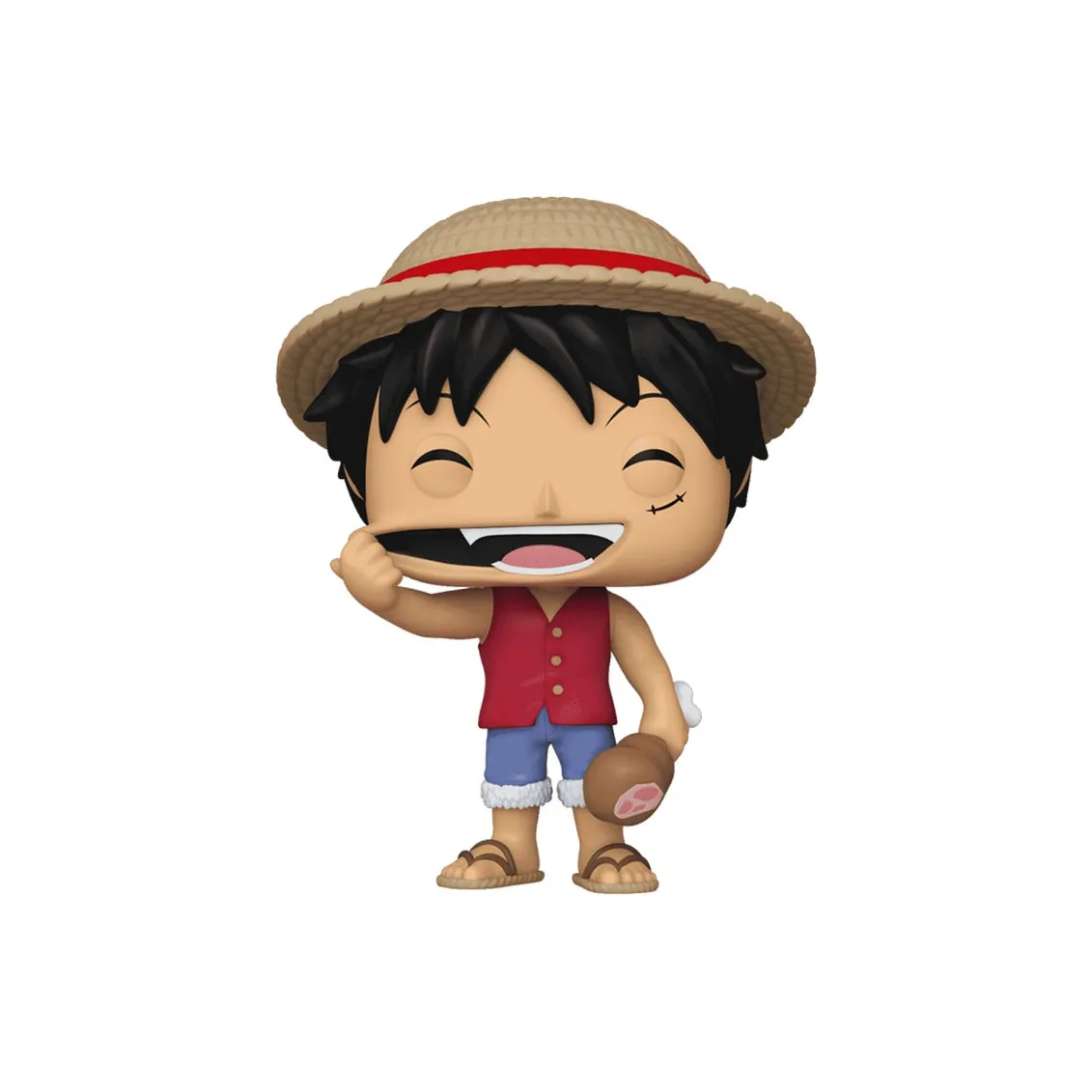Funko One Piece Classic Версия Луффи Wa Meat Чиби-фигурки