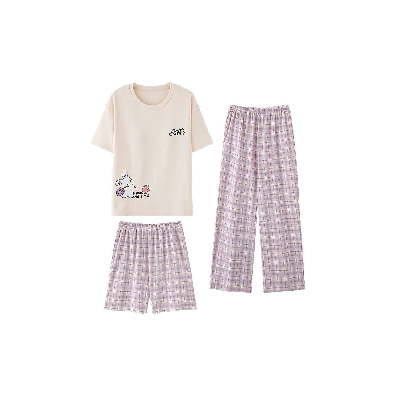 XIAFENYAN Pajama Set Women's Purple