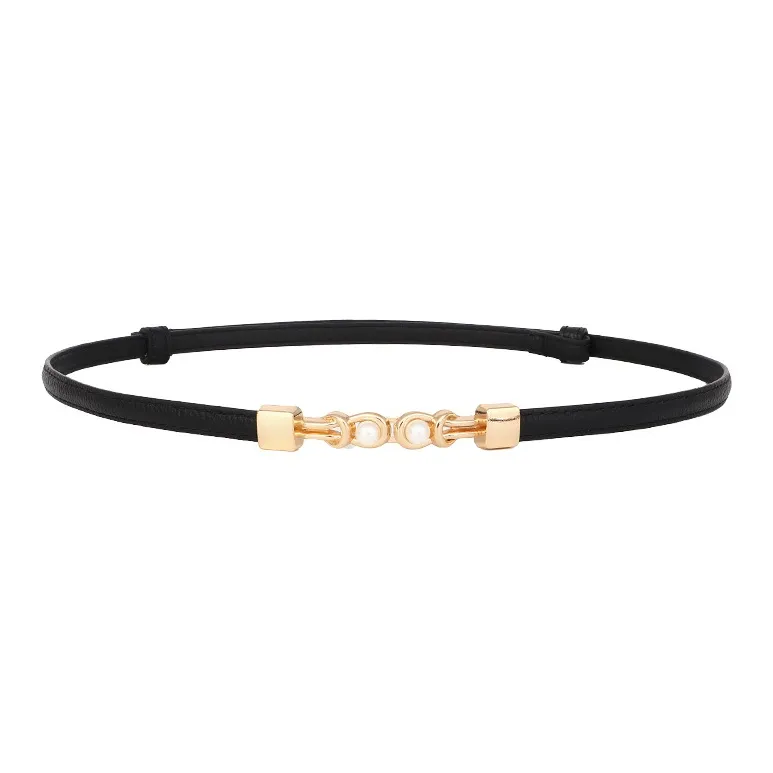 TUCANO Alloy Leather Belts Women's 1cm