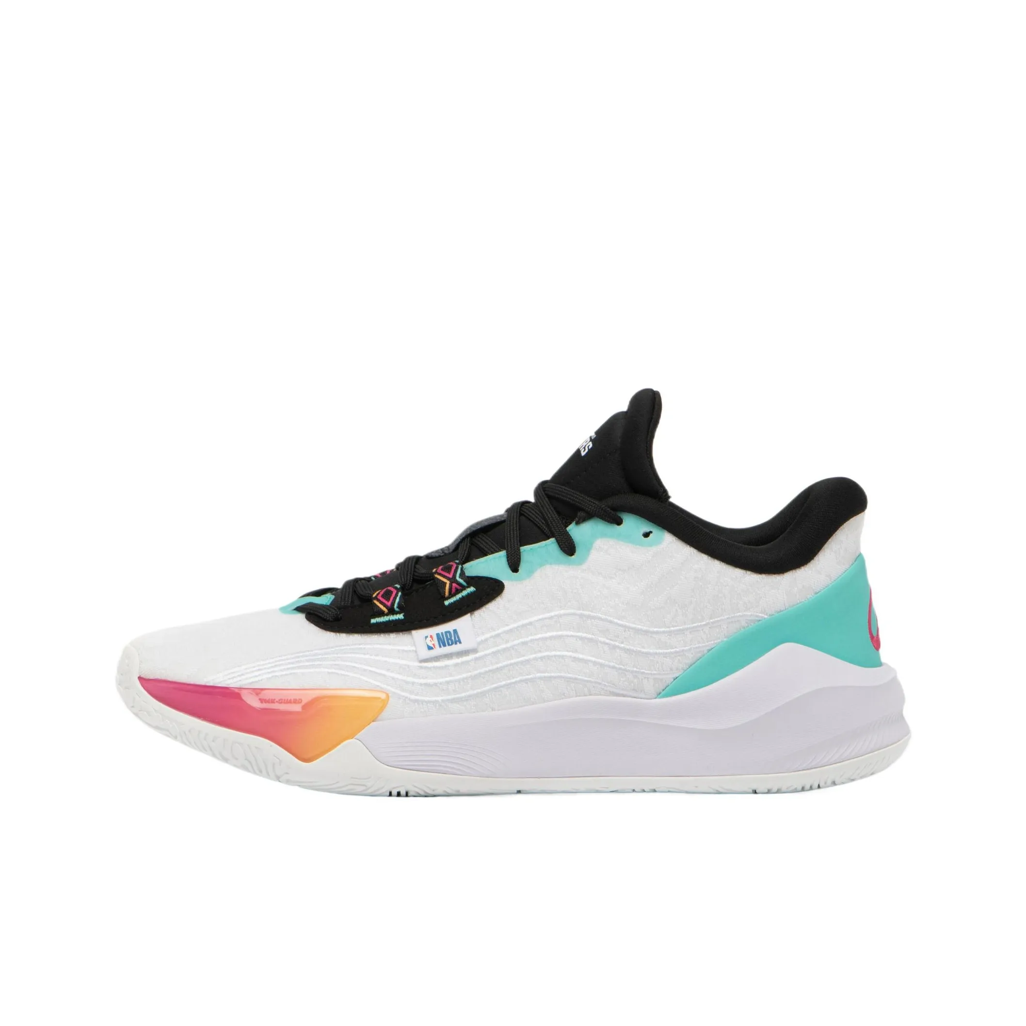 NBA x DECATHLON F900 Slip Resistant Low Top Basketball Shoes Men's White
