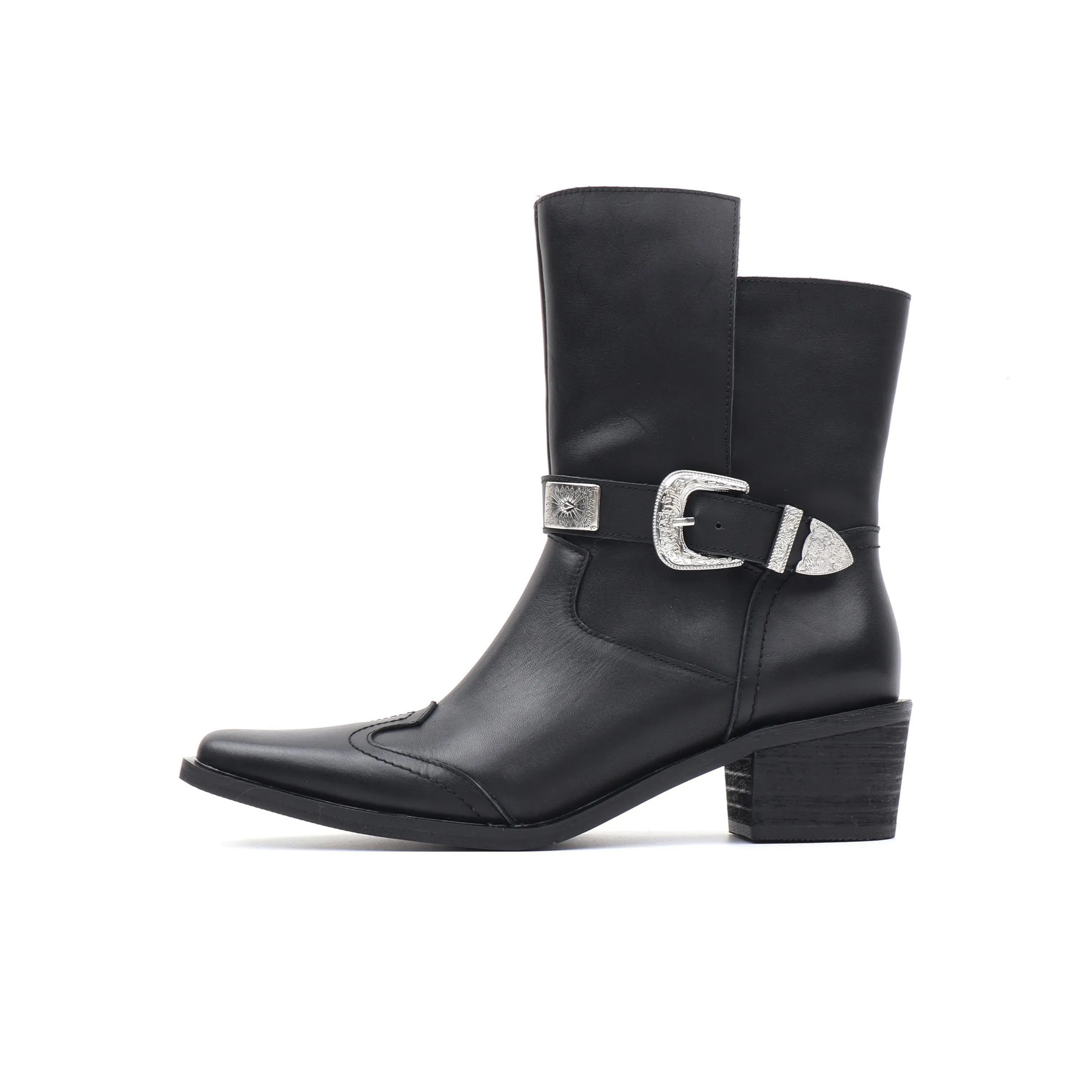 Asthershop Ботильоны Женские Черные