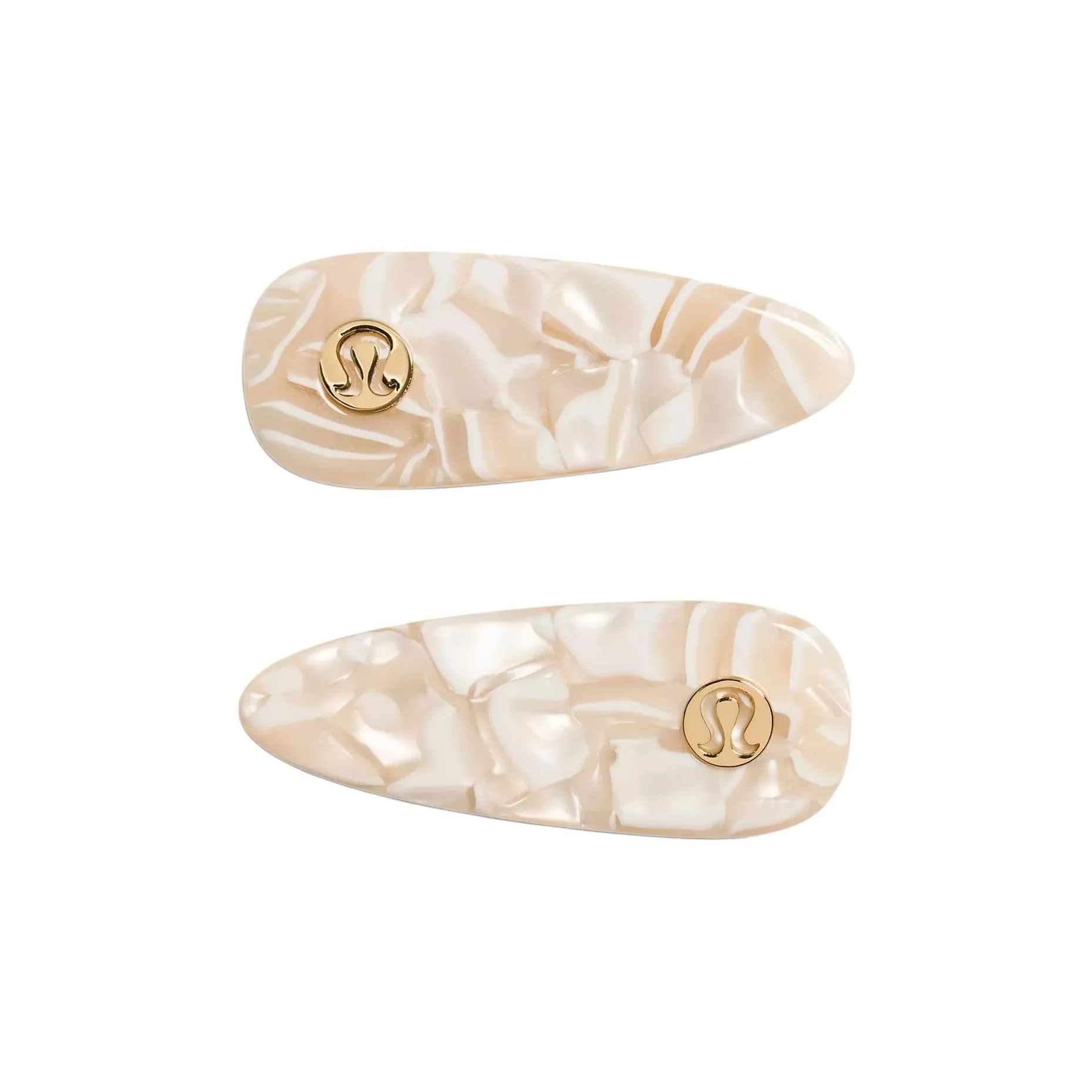 Lululemon - Hair Clips Unisex Beige