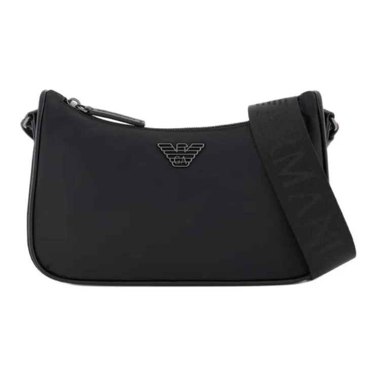 EMPORIO ARMANI Полиамид Сумка через плечо Мини Мужская Черная