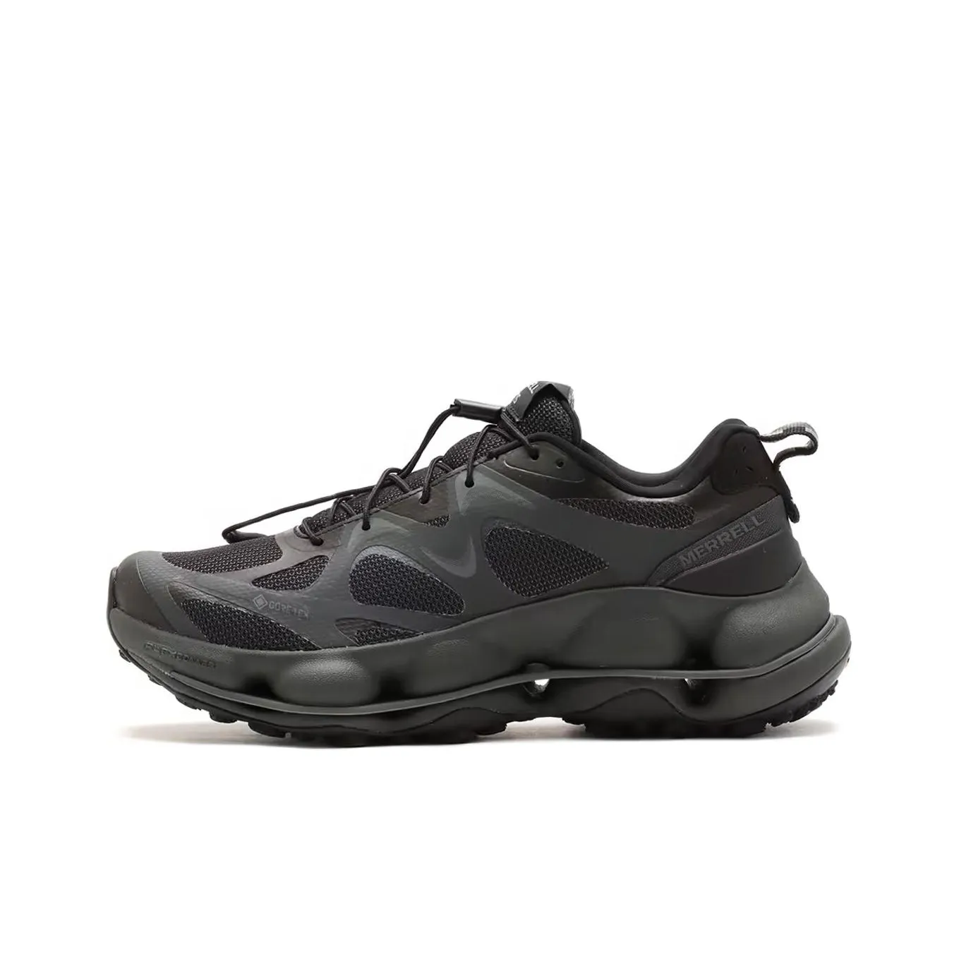MERRELL Anti Slip Wear Resistant Low Top Hiking Shoes Women's Black
