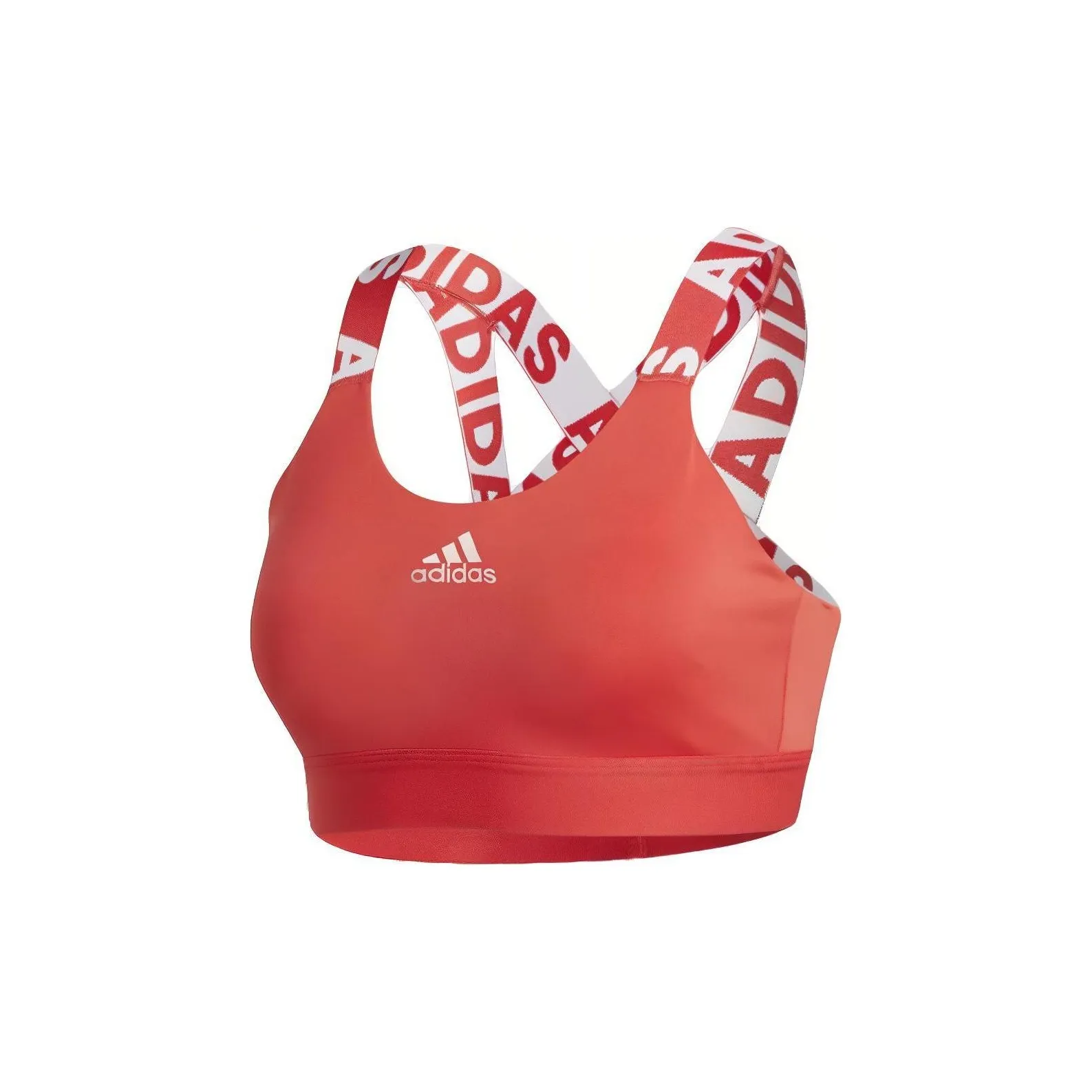 adidas Don't Rest Branded Bra Red