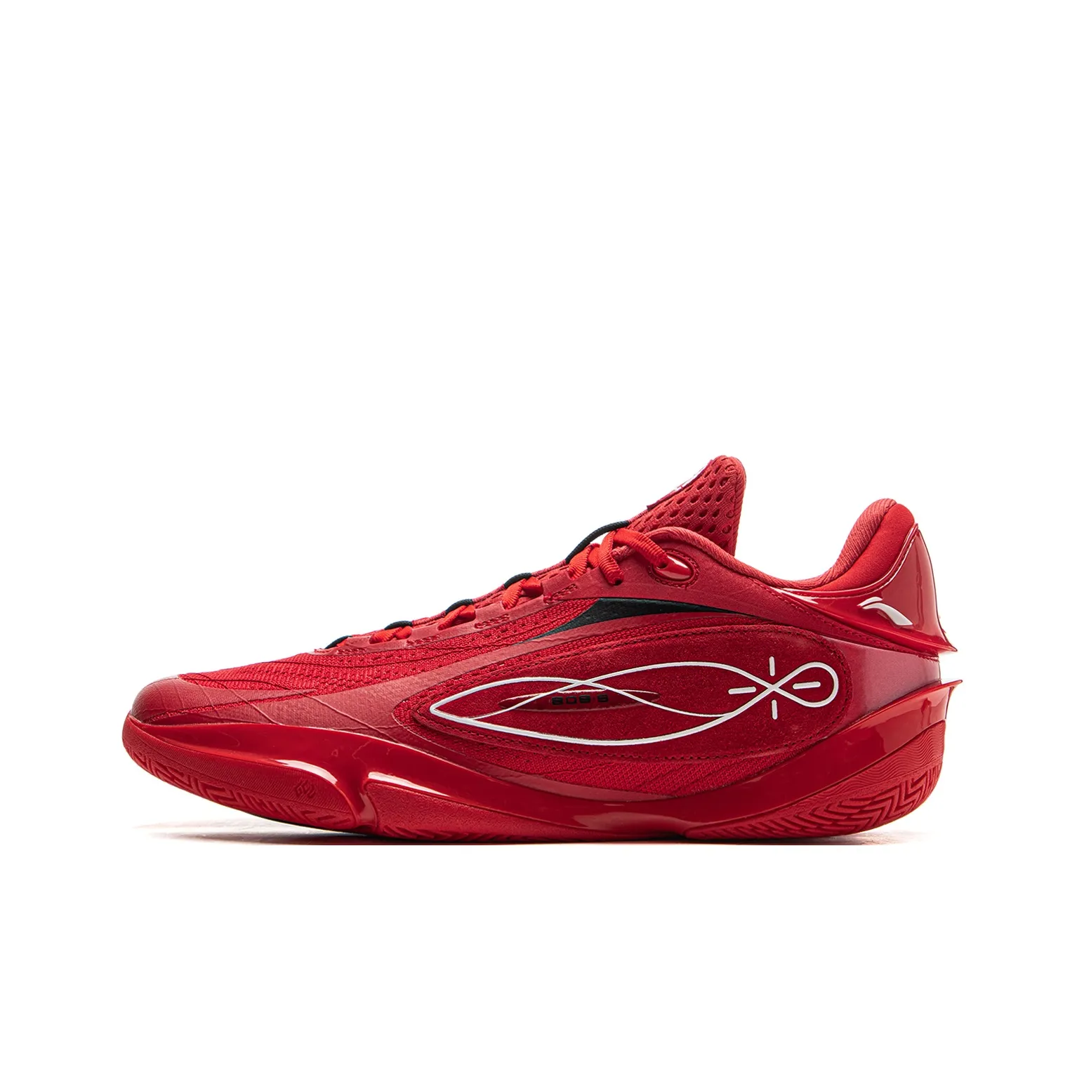 LINING Wade 808 5 ULTRA Basketball Shoes Men Low-Top Honor Red