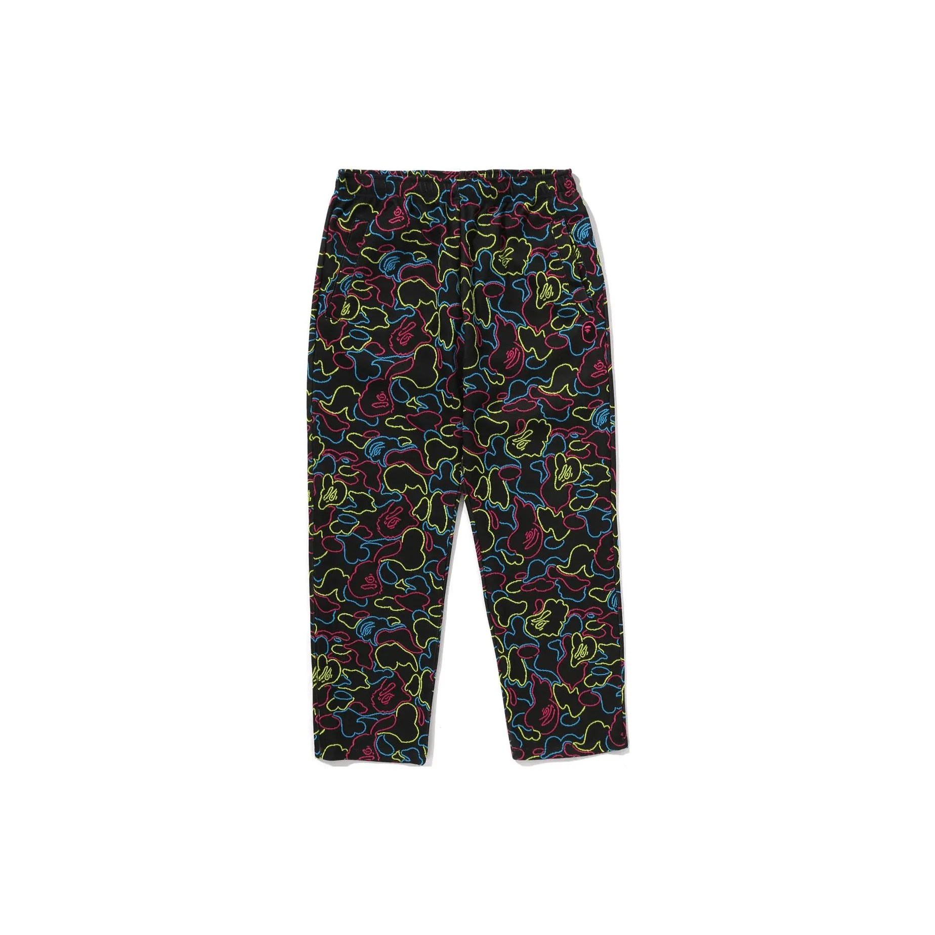 Levis community rainbow sleeveless t-shirt vest Neon Camo Relaxed Fit Track Pants