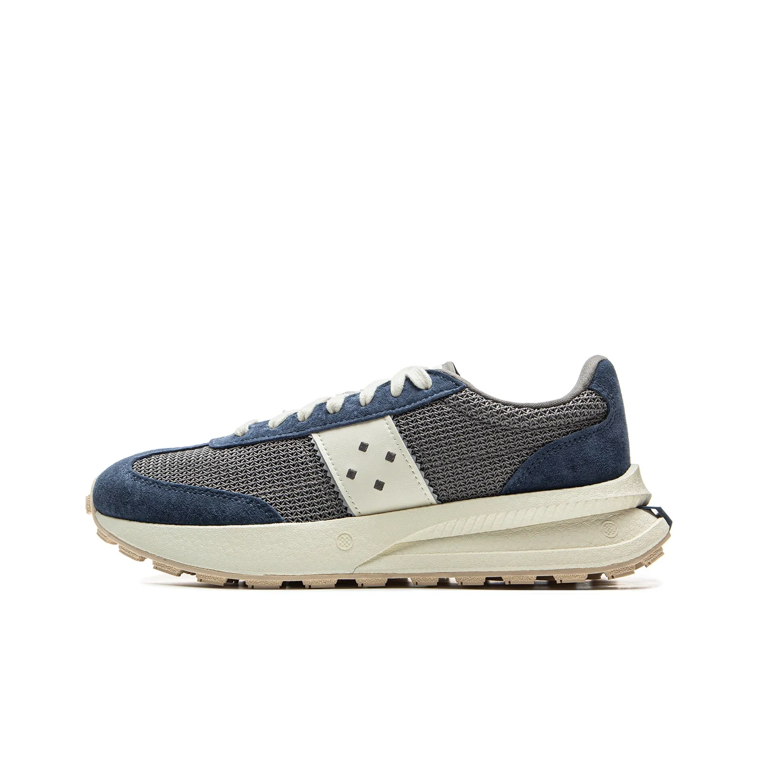 Подкладка Износостойкий противоскользящий покрытие низкий топ повседневная обувь унисекс серый синий