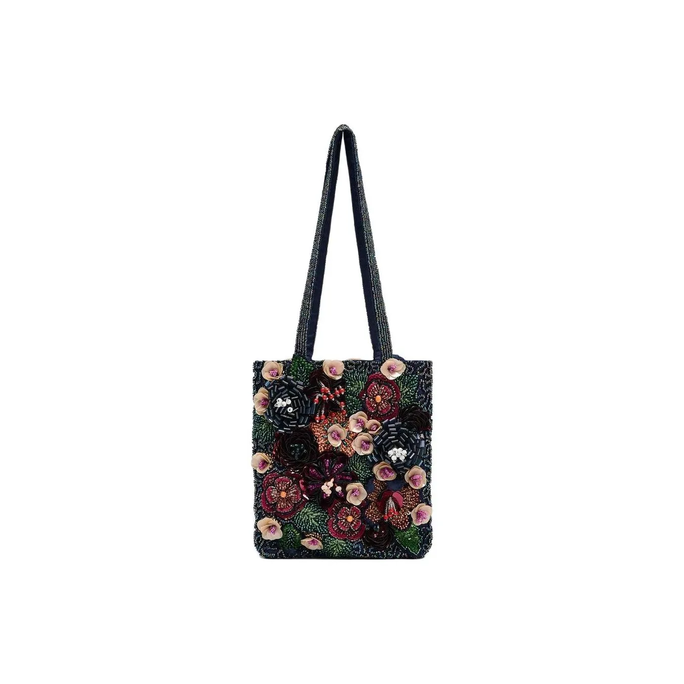 ZARA Polyester Tote Bag, Shoulder Bag, Shopping Bag Mini Women's Multicolor