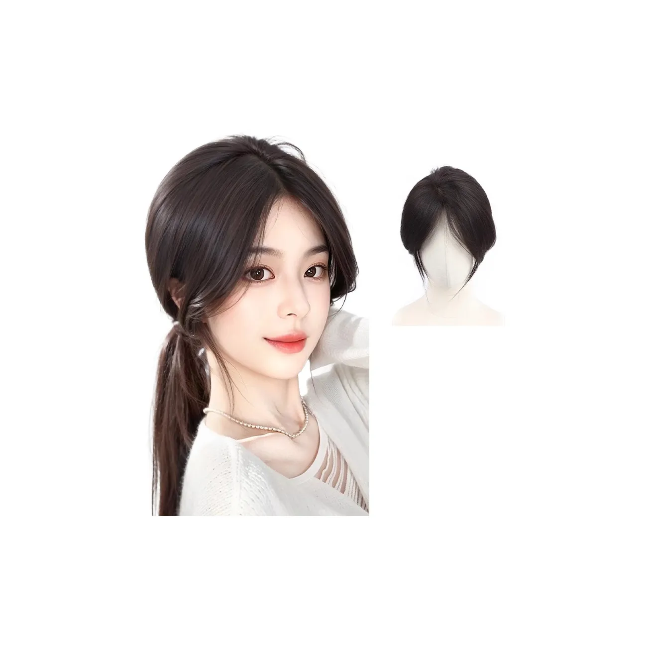 MUYAN Расчески для волос Extension Женская парик человеческие волосы короткие прямые