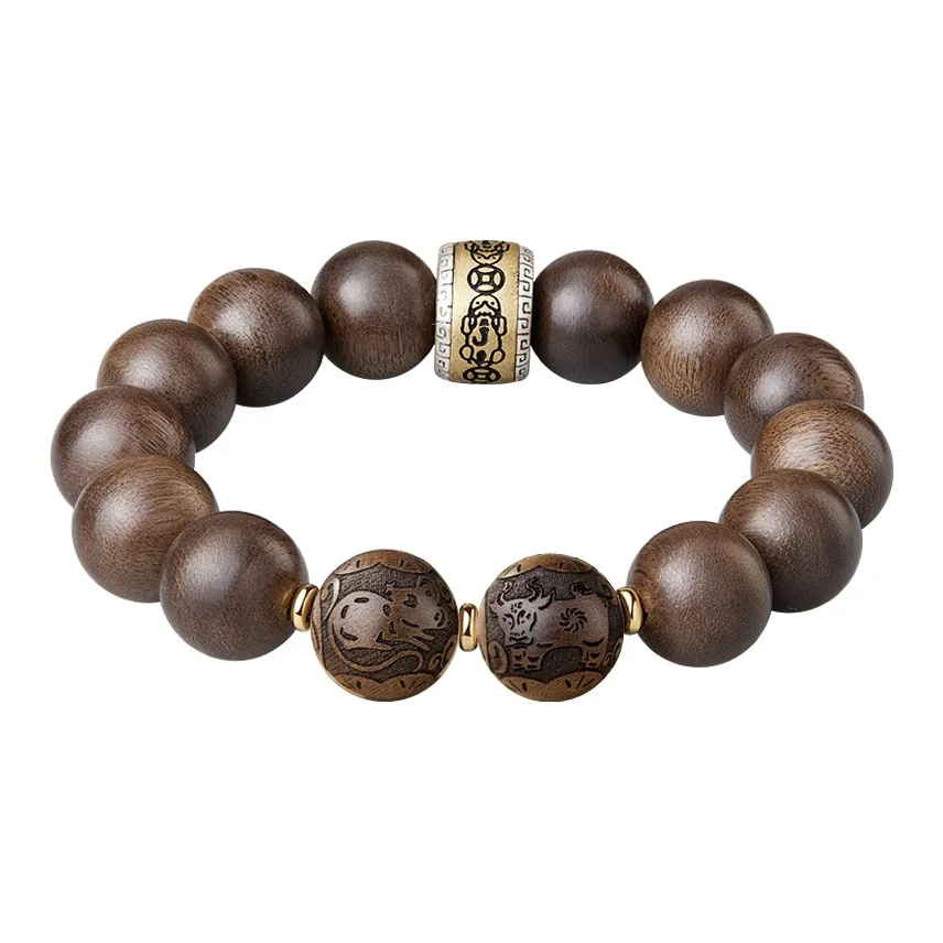 Yi Mingju Agarwood Bracelets Unisex