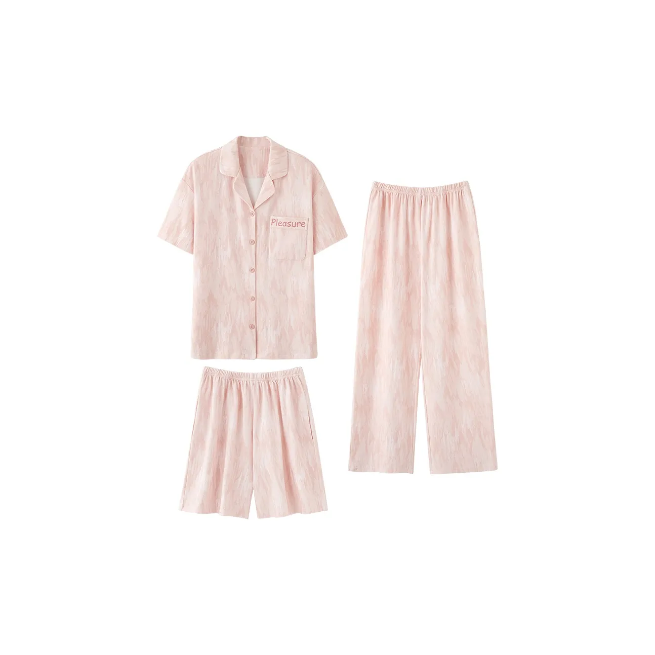 WANANNI Пижамный комплект женский светло-розовый