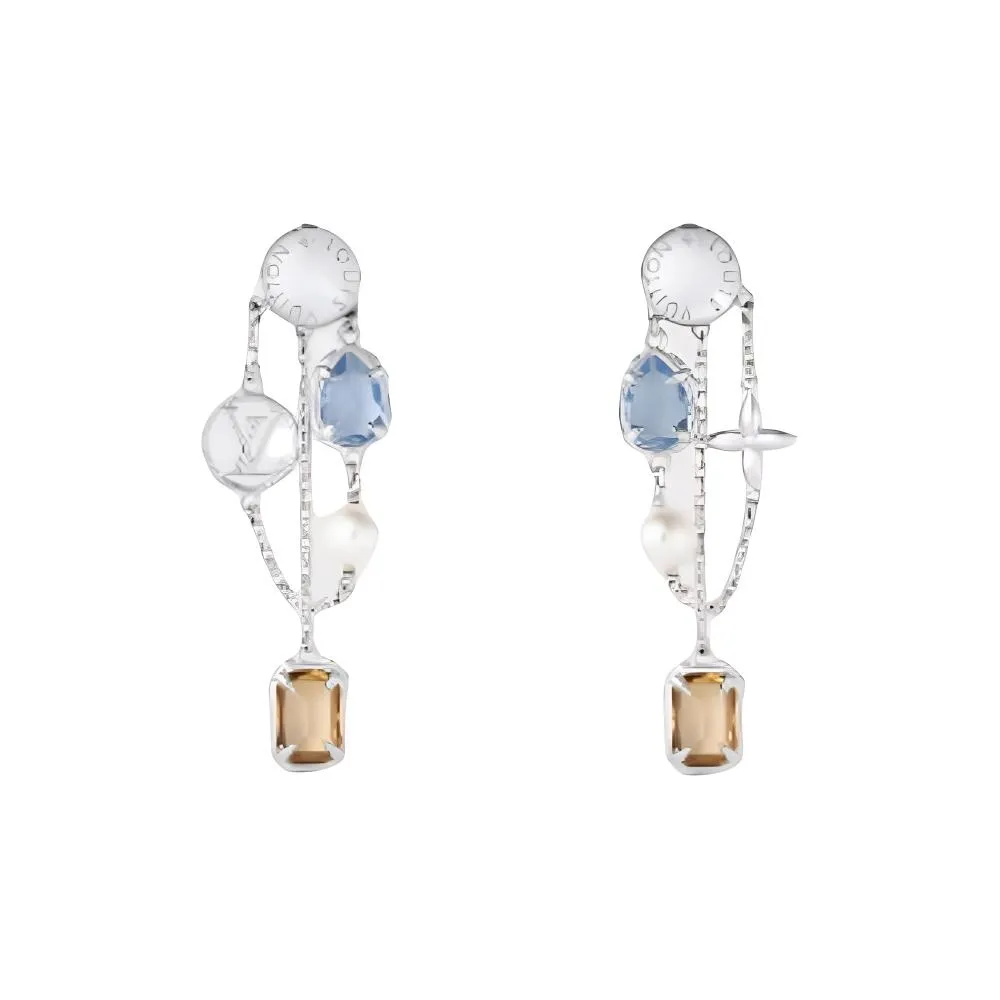 Lv Heirloom Pendant Earrings
