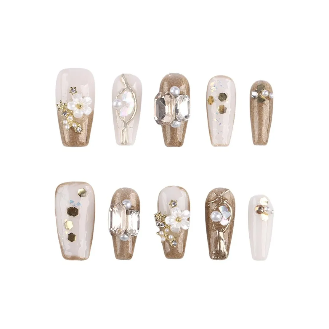 SHANGSHIQIN Искусственные ногти для женщин