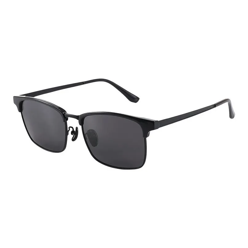 JEKA Металл TR Памятный пластик Квадратные Солнцезащитные очки Мужские