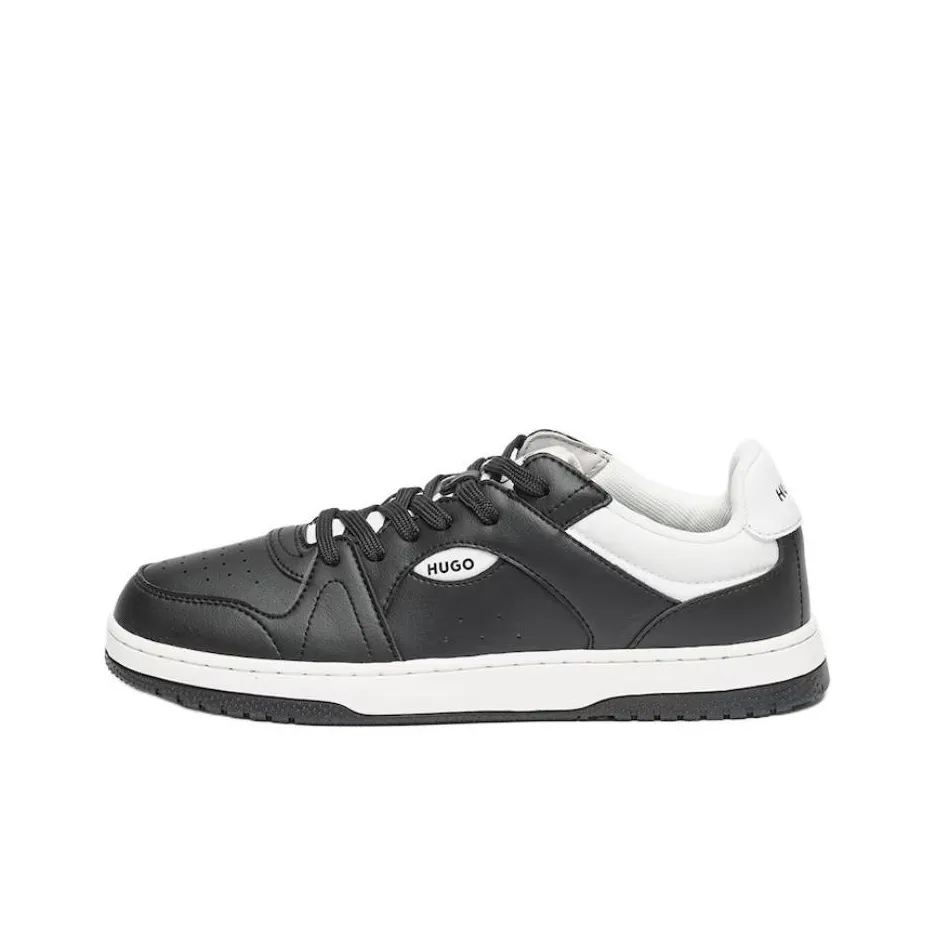 Hugo Boss Hadrian Low Топ Скейтборд Кроссовки Мужские Черные