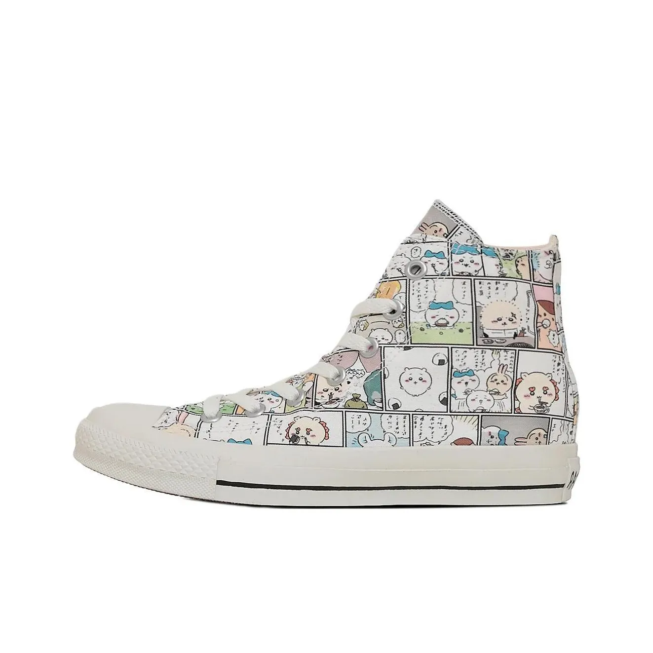 Chiikawa x Converse All Star High Top Canvas Shoes Unisex Beige