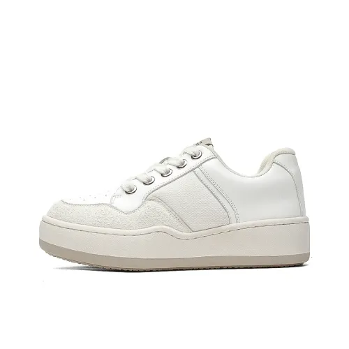 Mo Xu Кроссовки для скейтбординга Low Top Белые Унисекс