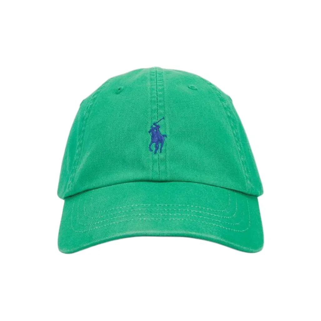 Polo Ralph Lauren Саржа Кепки Унисекс Зеленый