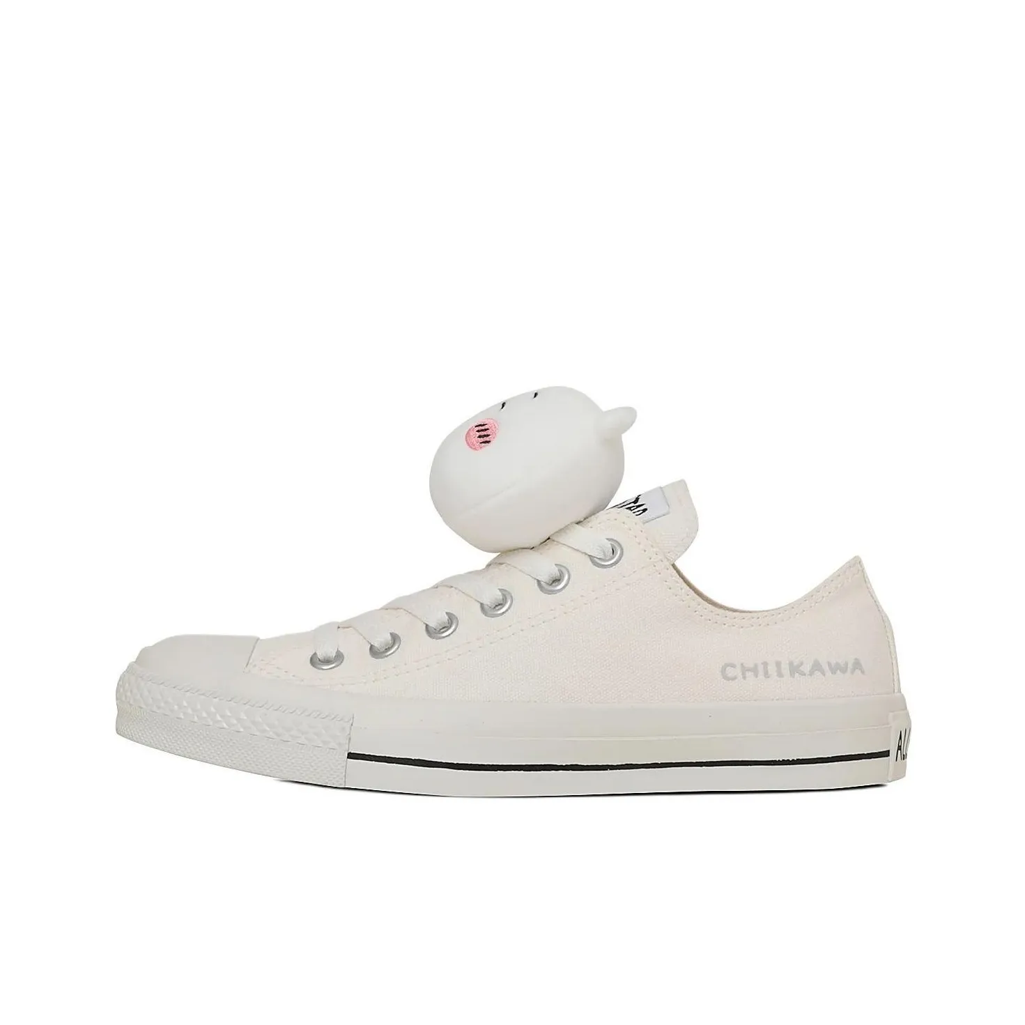 Chiikawa x Конверс All Star Low Топ Кеды Унисекс Белый