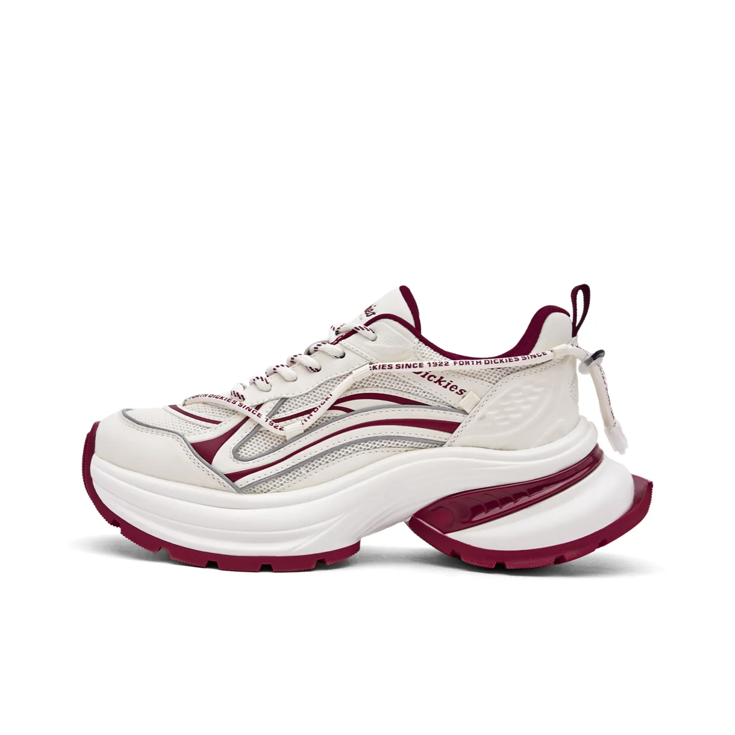 Dickies Low-Top Chunky Sneakers Women's Beige Red