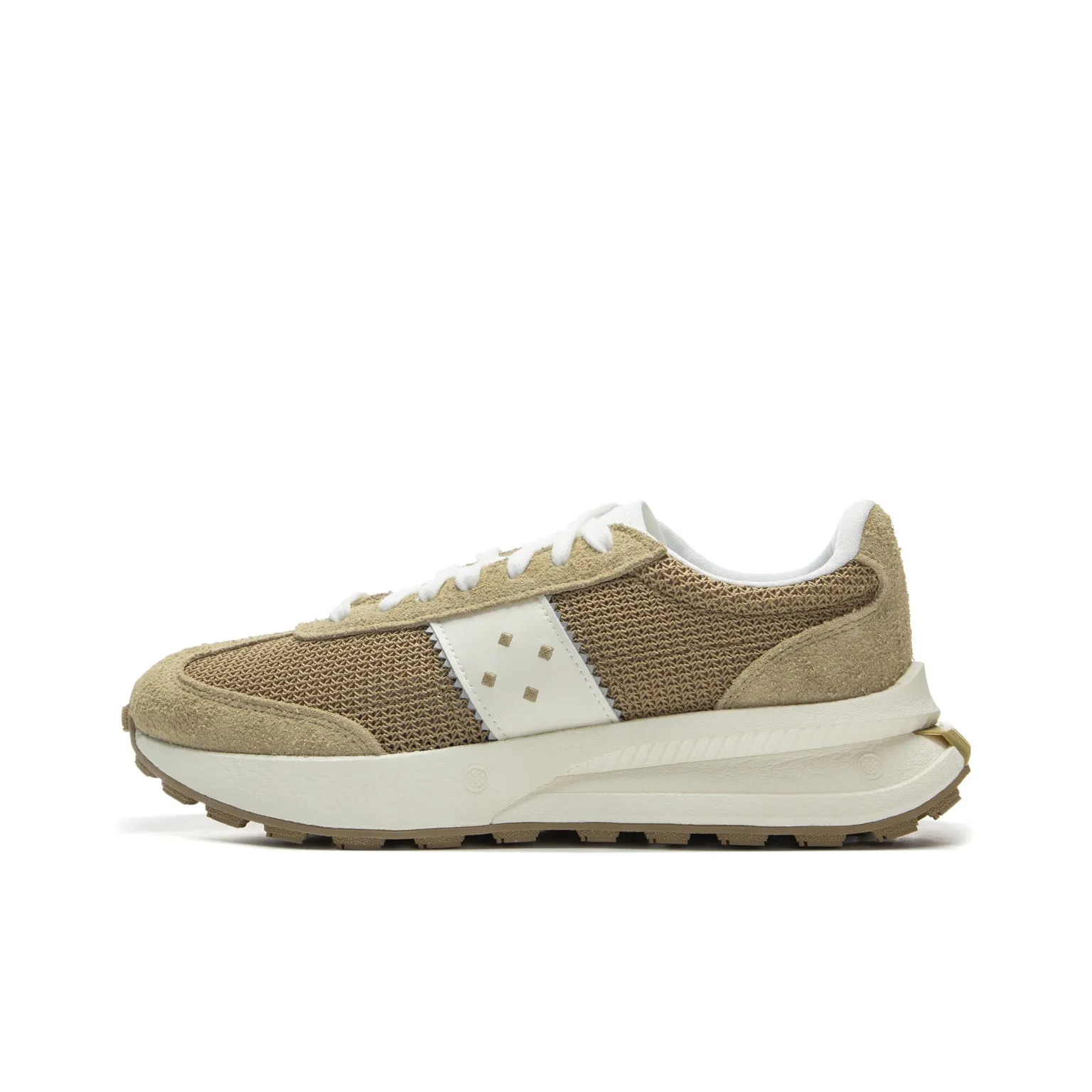 LINING Lightweight Boat Устойчивый к истиранию низ Резистентное покрытие Низкий топ Повседневный Унисекс Хаки