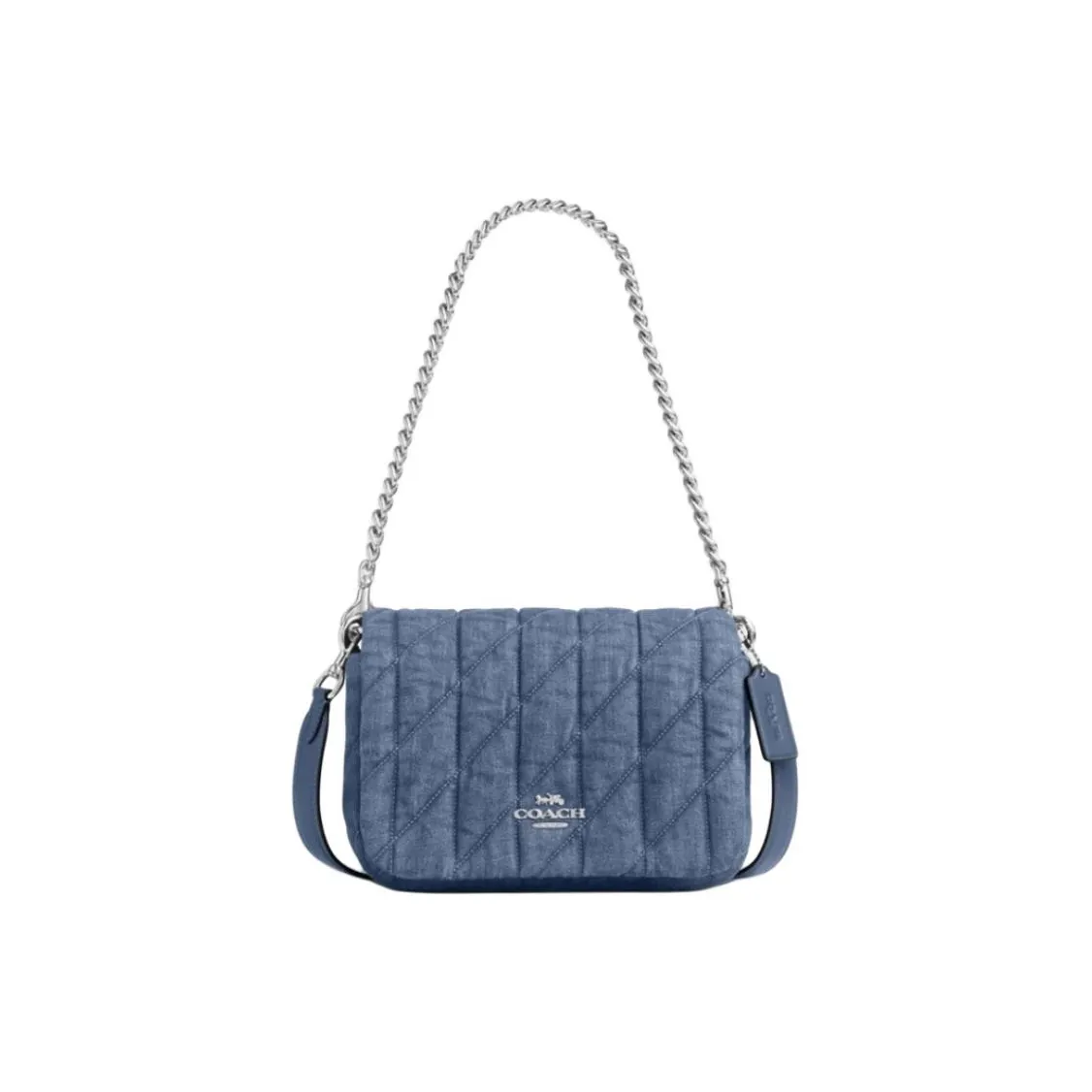 COACH Сумка через плечо среднего размера женская индиго