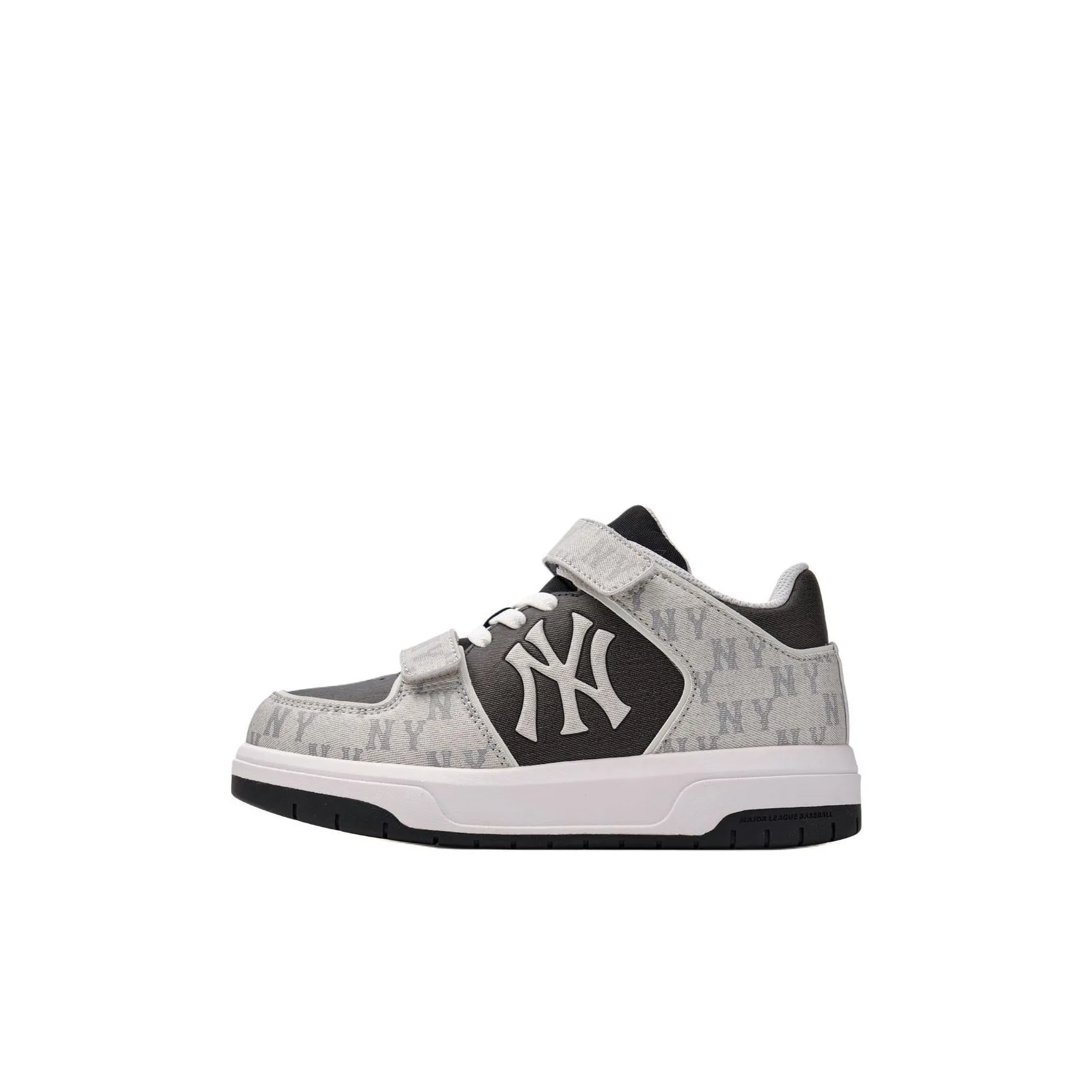 Mlb Base Logo New York Yankees Monogram Casual Черный Серый Детский