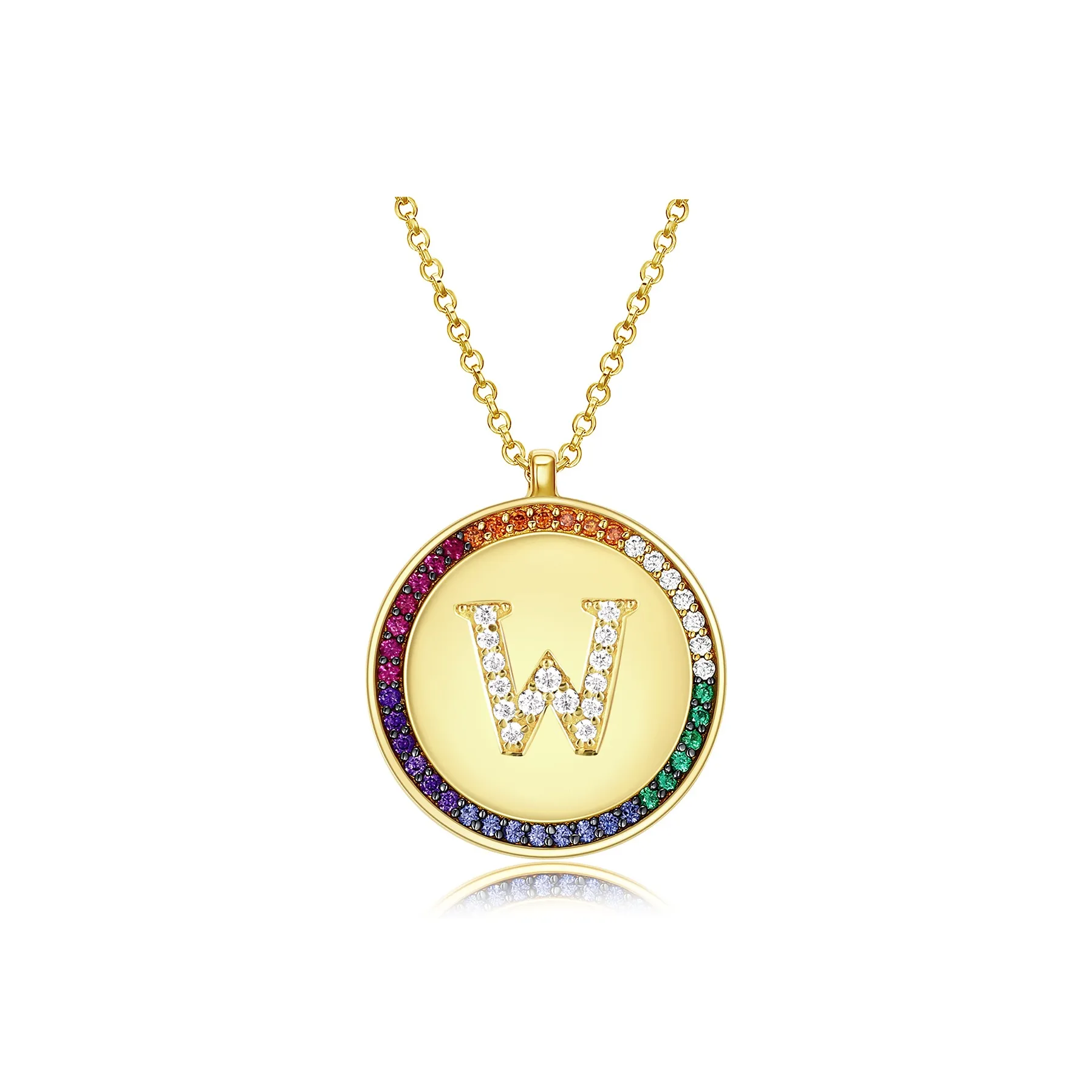 Apm Monaco 925 стерлинговое серебро ожерелья унисекс золото