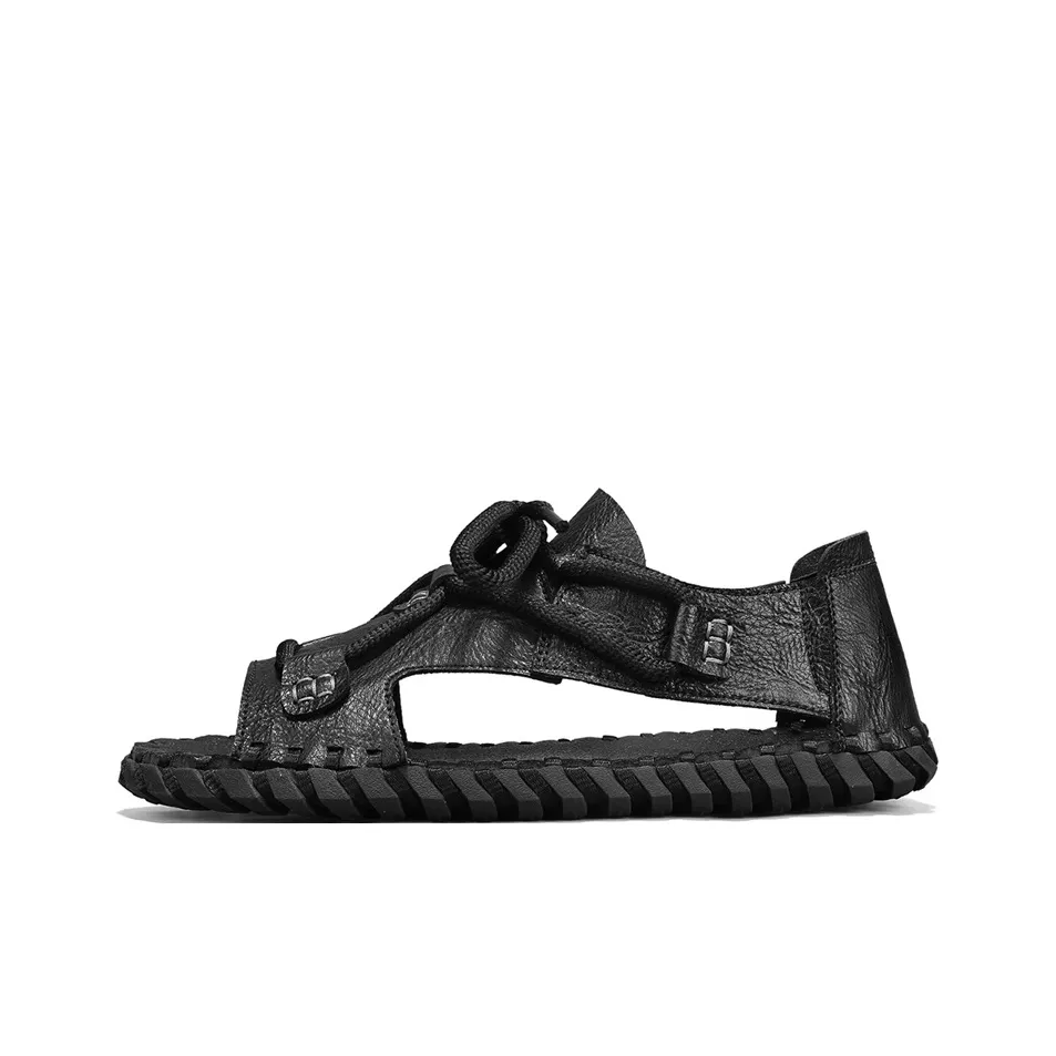 X ZONE Beach Sandals Men Black