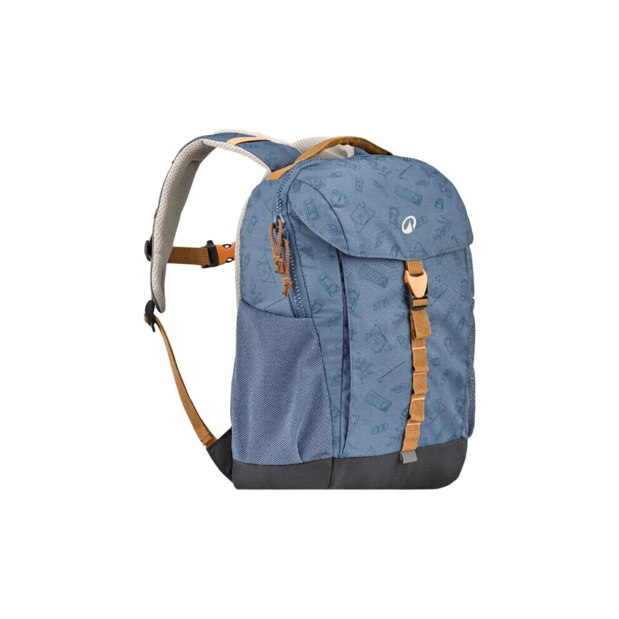 DECATHLON 15L Outdoor Backpack Bag Polyester Blue Kids