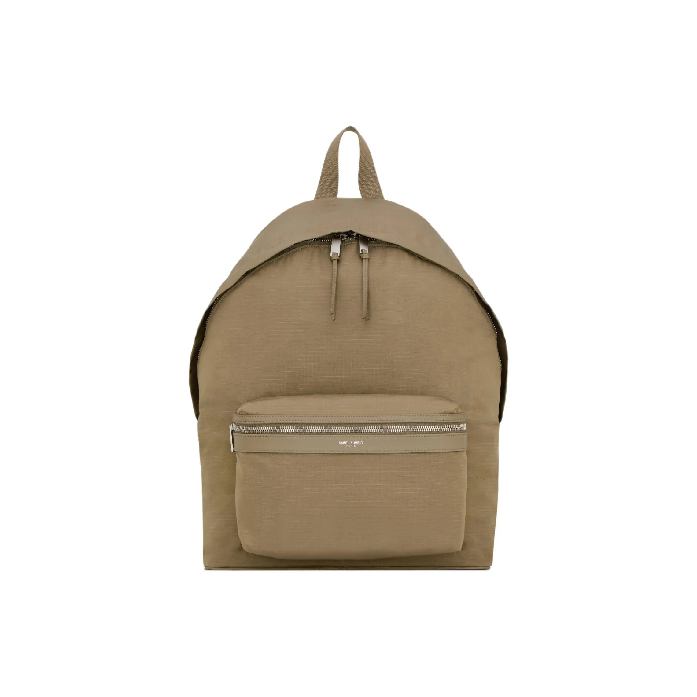 SAINT LAURENT City Polyester Backpack Men's Tobacco