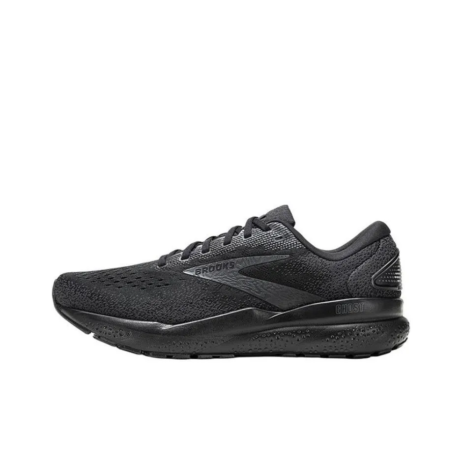 Brooks Slip-resistant Abrasion-resistant Low-top Беговые кроссовки Мужские Черные