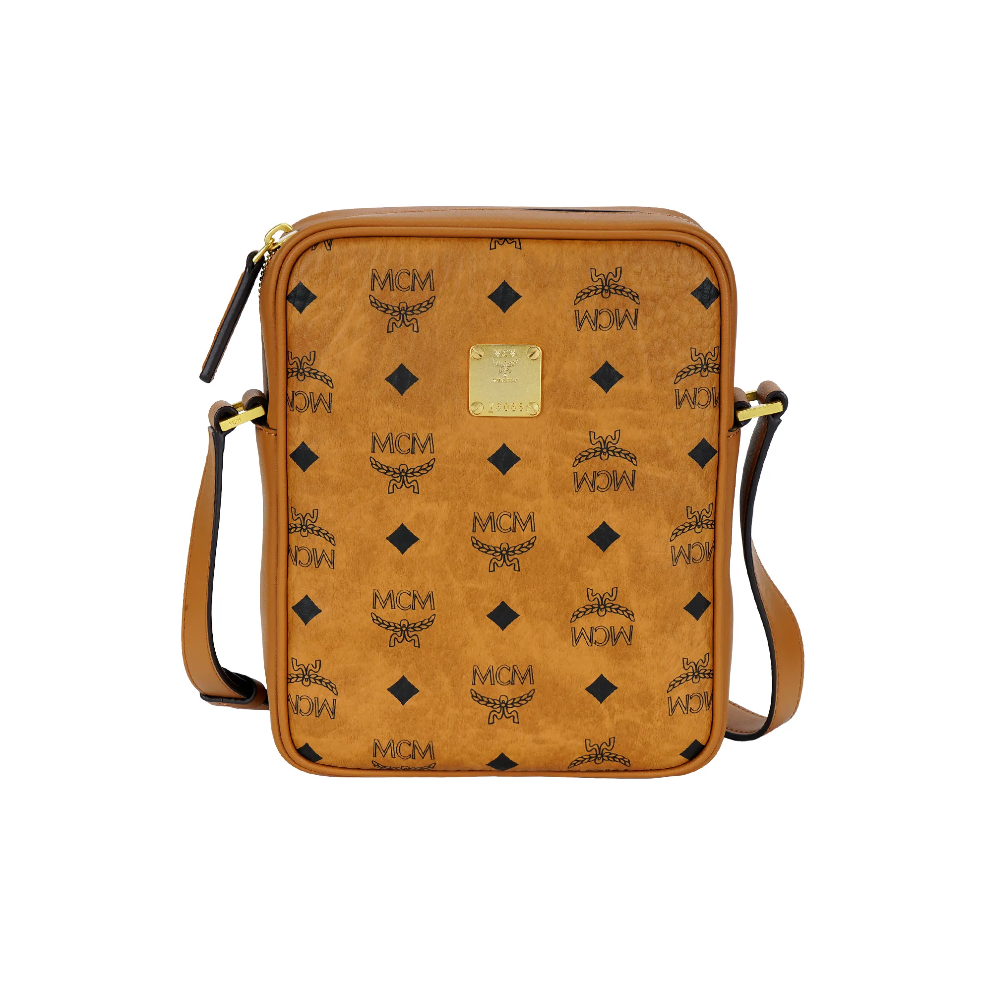 MCM Klassik Visetos Crossbody Bags