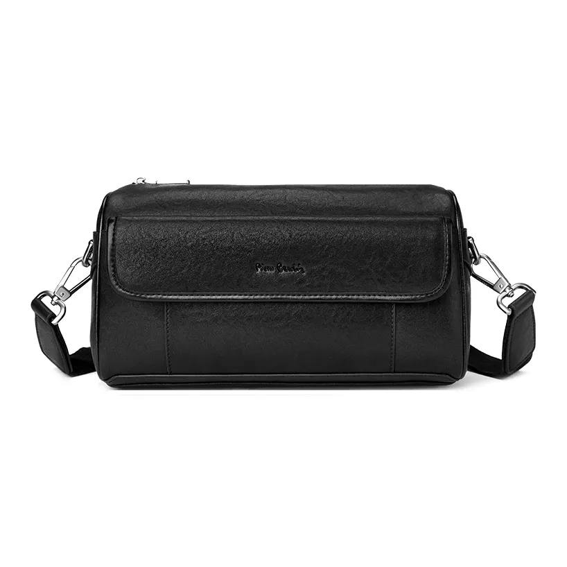 PIERRE CARDIN Сумка через плечо из синтетической кожи стандартная мужская черная