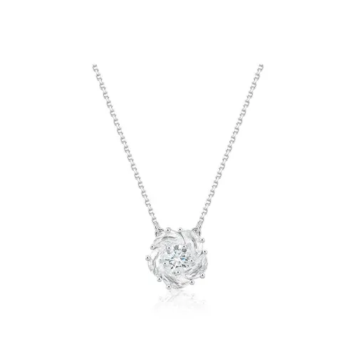 Abyb Charming Синтетический Кубический Цирконий Ожерелье Унисекс