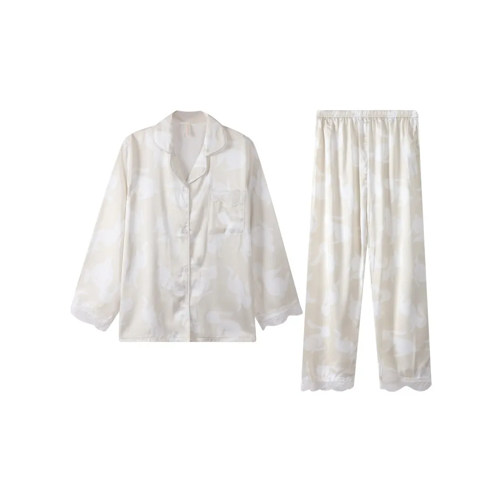 WANANNI Пижамный комплект женский цвет шампанское золото