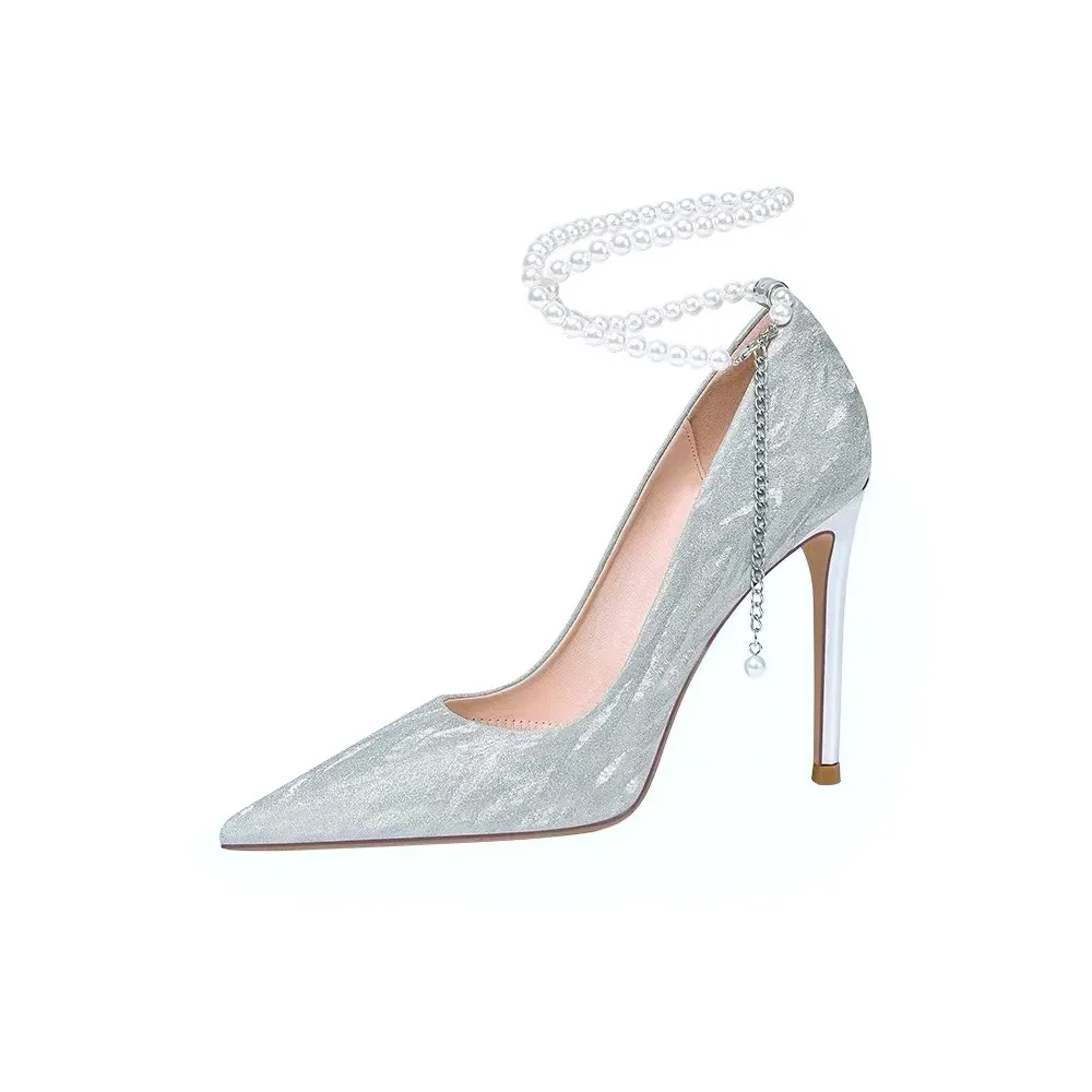 AJPAP Узкий каблук Высокие каблуки Женские