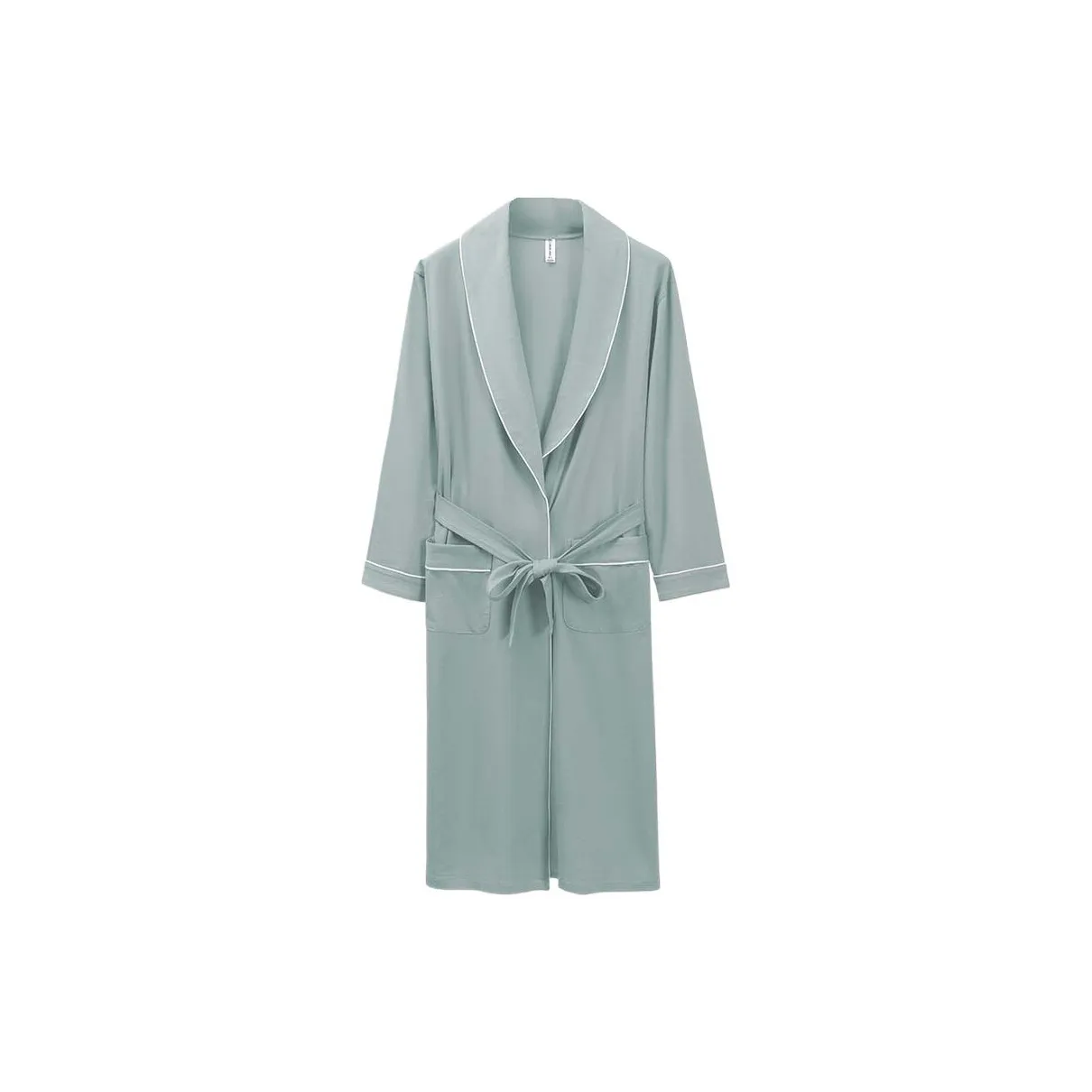 Cotton Gene Pajama Robe Women's Light Green