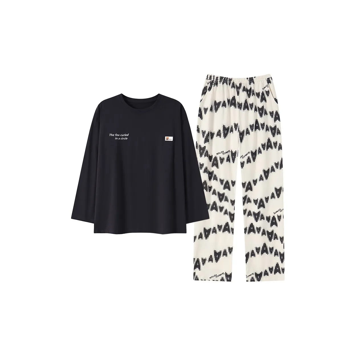 Комплект пижам Cotton Gene женский черный