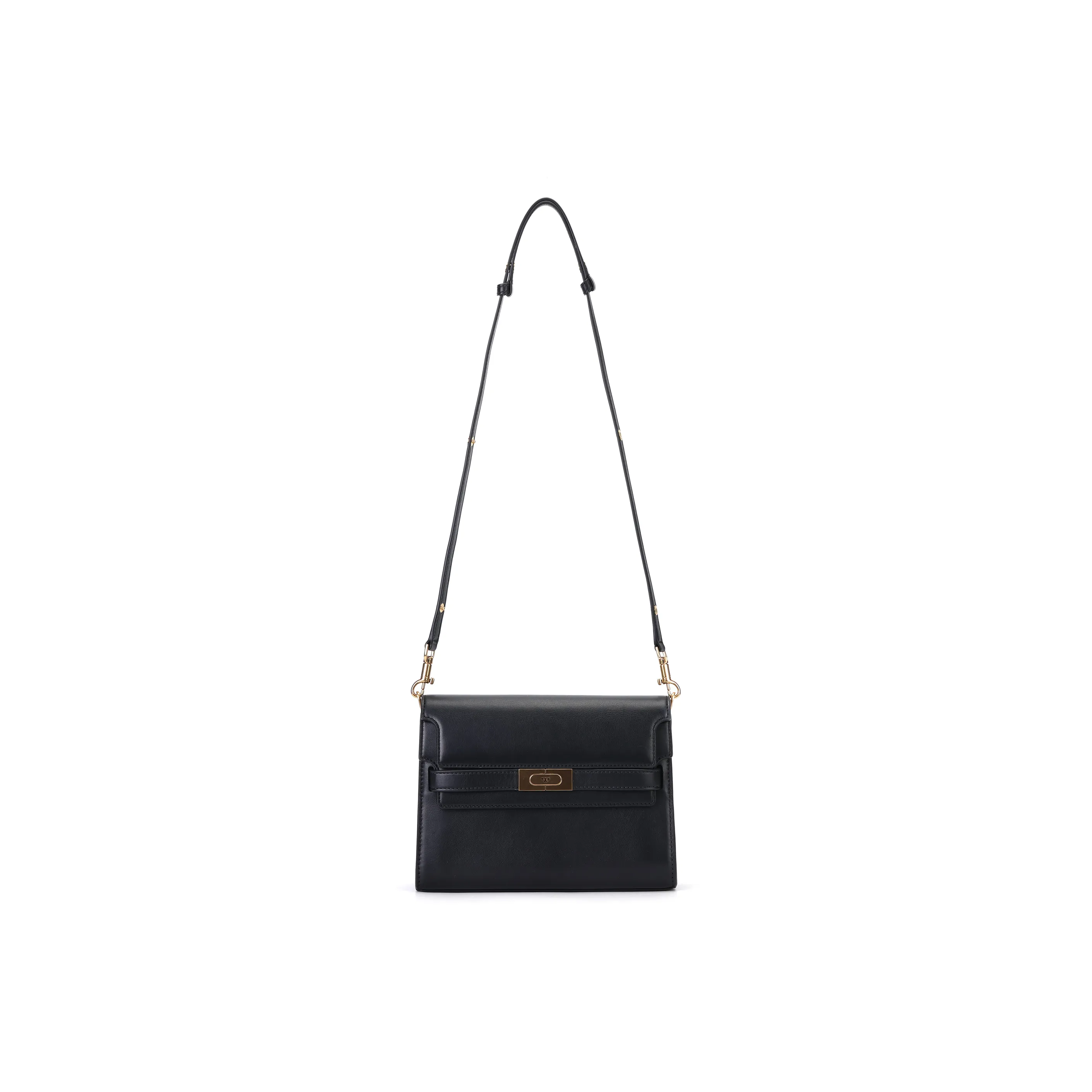 TORY BURCH Lee Radziwill Shoulder Bag Black