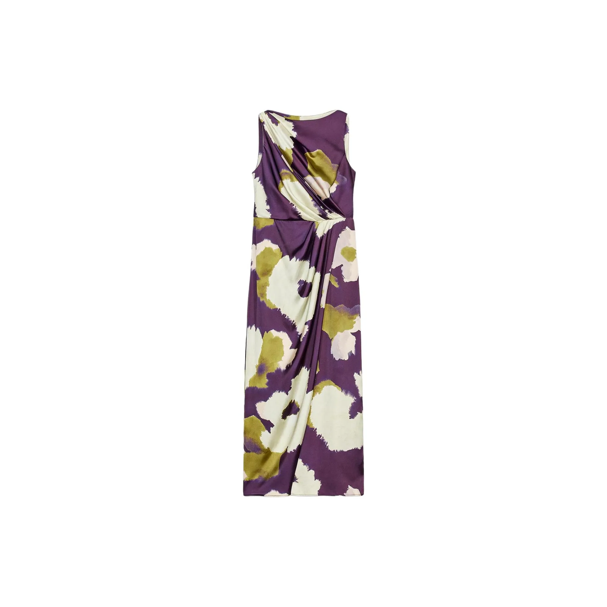 ZARA Sleeveless Dress Women's Purple