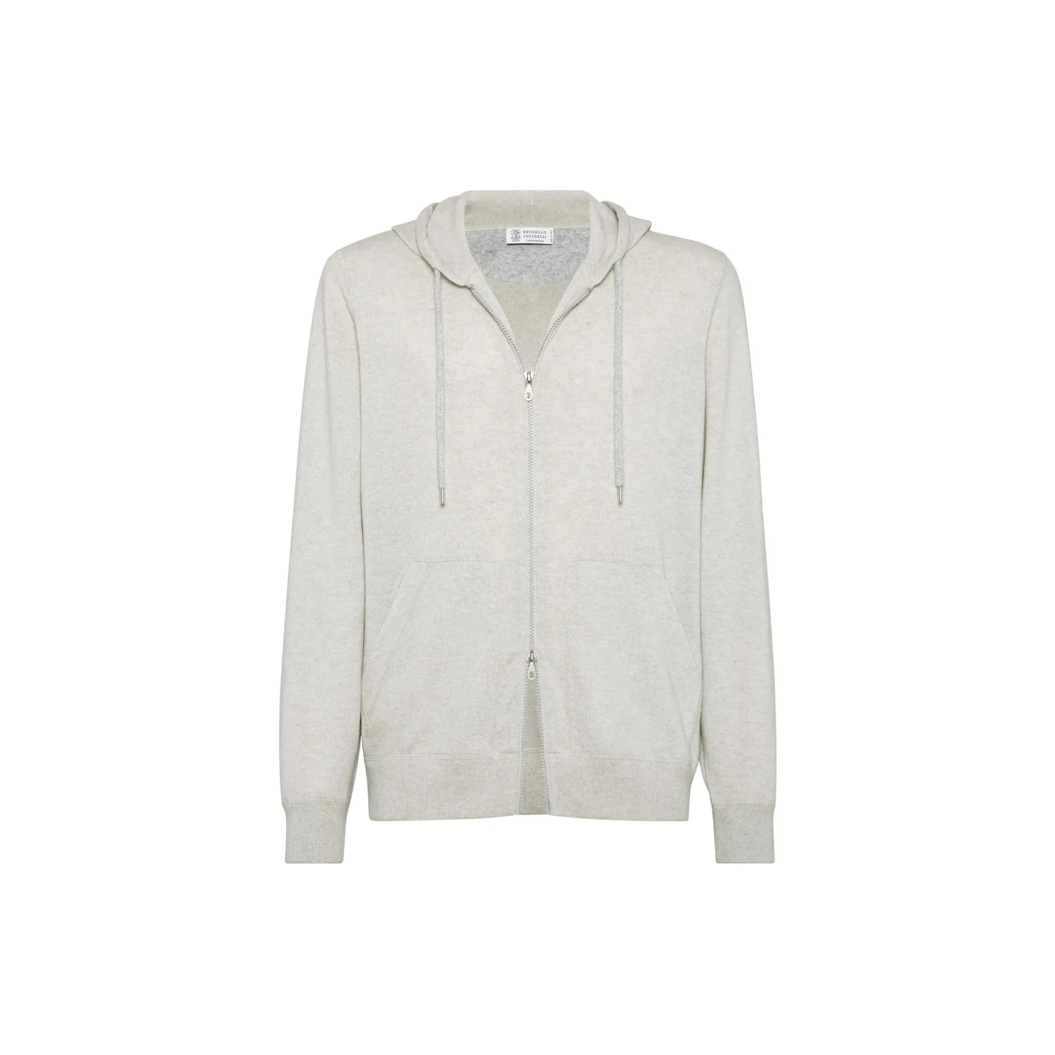 Brunello Cucinelli Zip Up Drawstring Hoodie