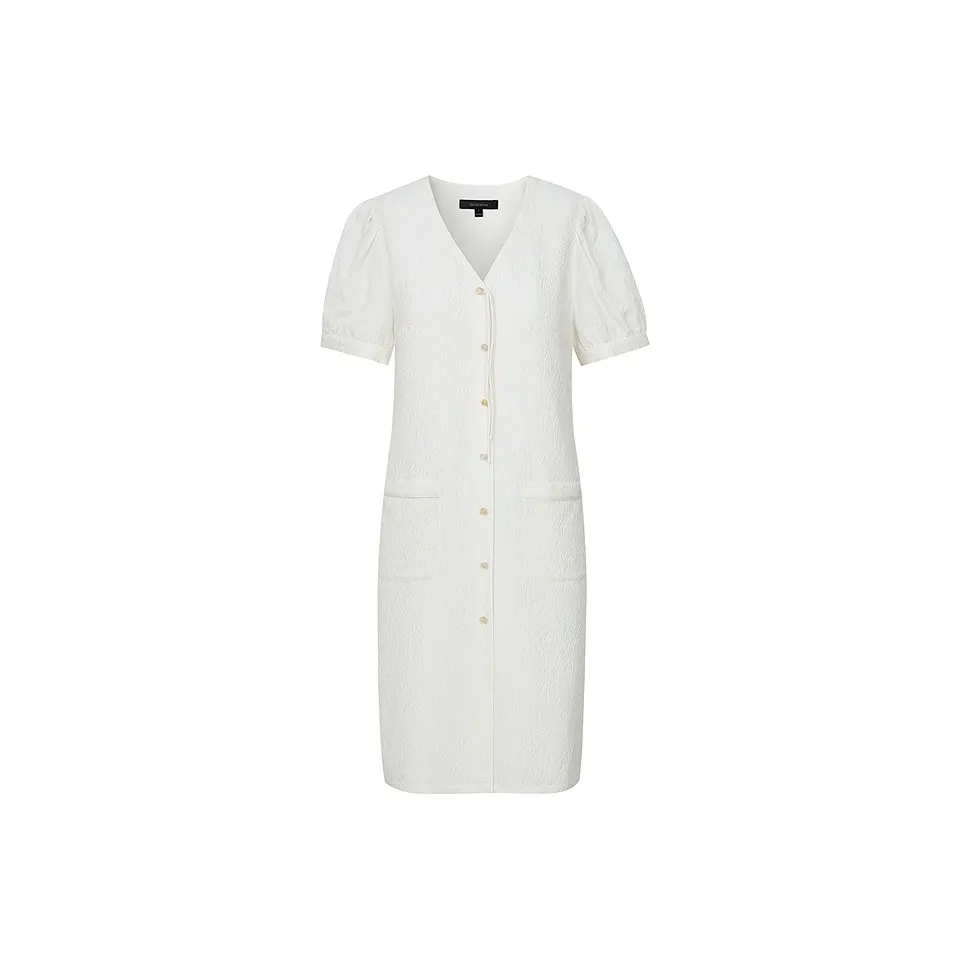 Firststation Short Sleeved Dresses Women's White