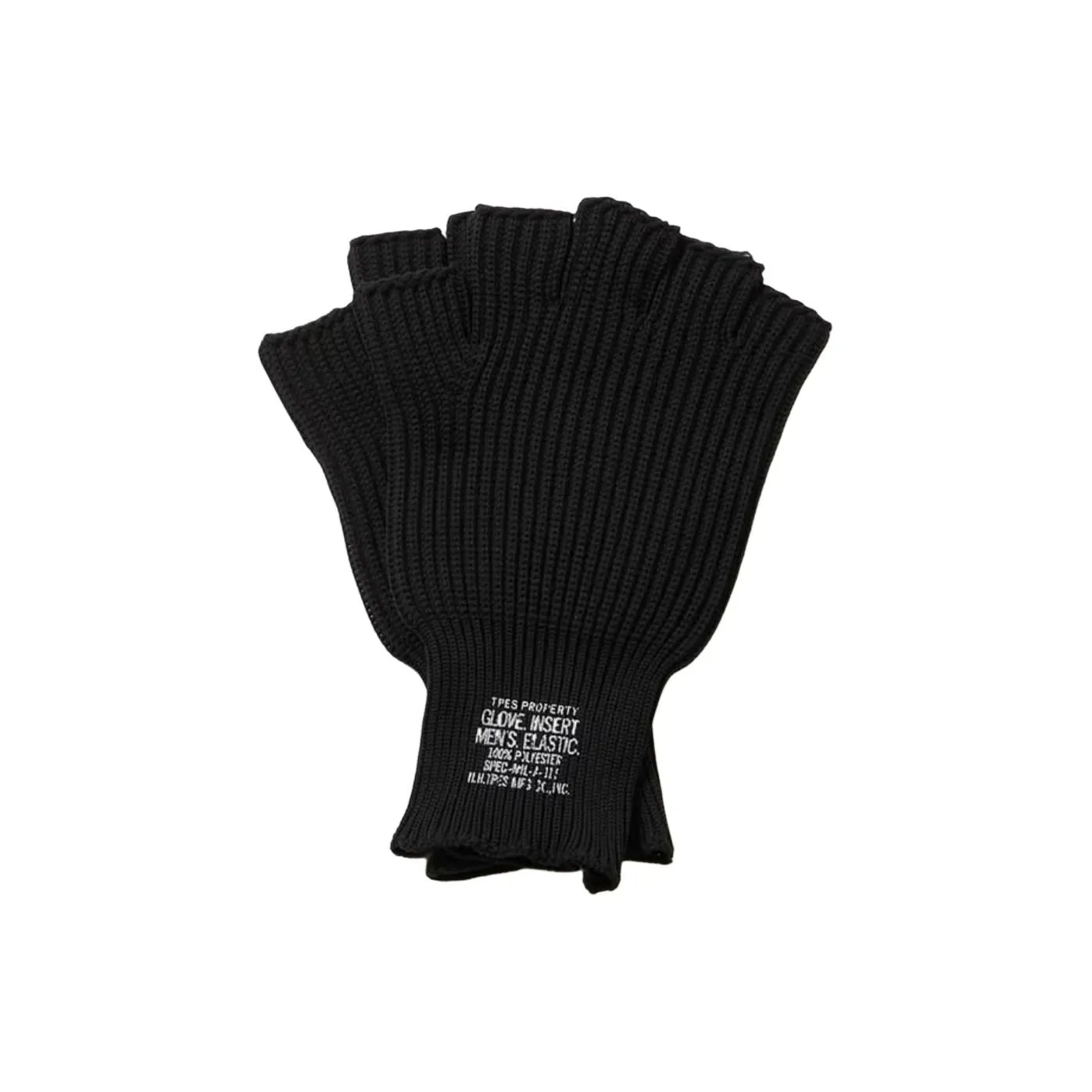 N.HOOLYWOOD Полиэстер Трикотаж Перчатки Унисекс Черный