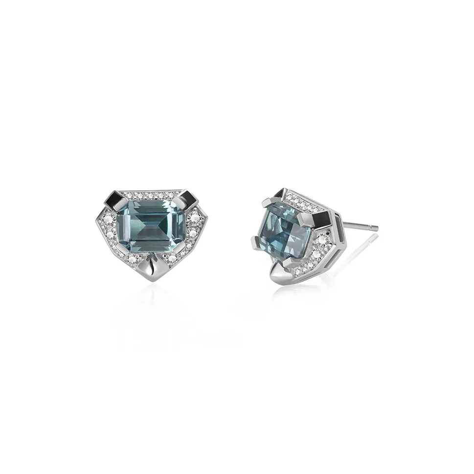FUNNXI Copper Alloy Stud Earrings Women's