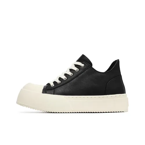 Mo Xu Кроссовки для скейтбординга Low Top Черные Унисекс
